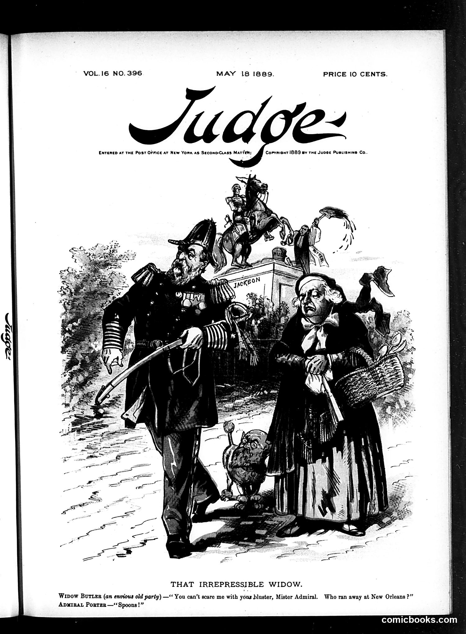 Judge — May 18, 1889 — page 1: Judge, 1889-05-18