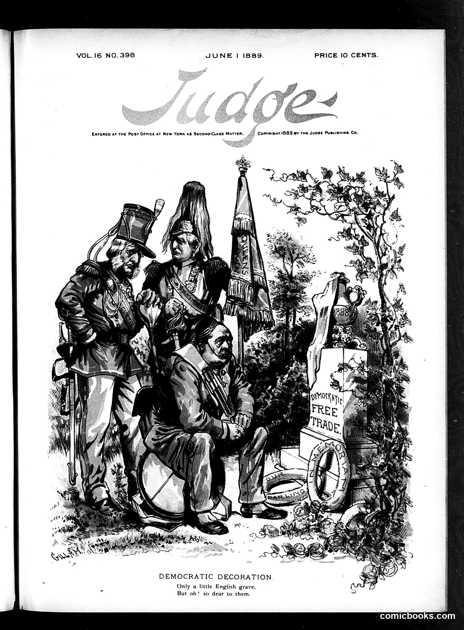 Judge — June 1, 1889 — page 1: Judge, 1889-06-01