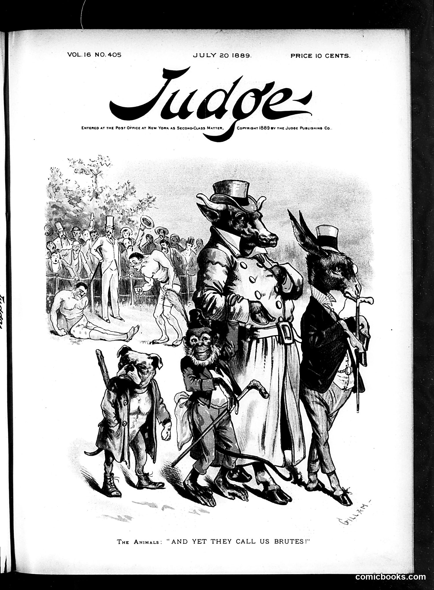Judge — July 20, 1889 — page 1: Judge, 1889-07-20