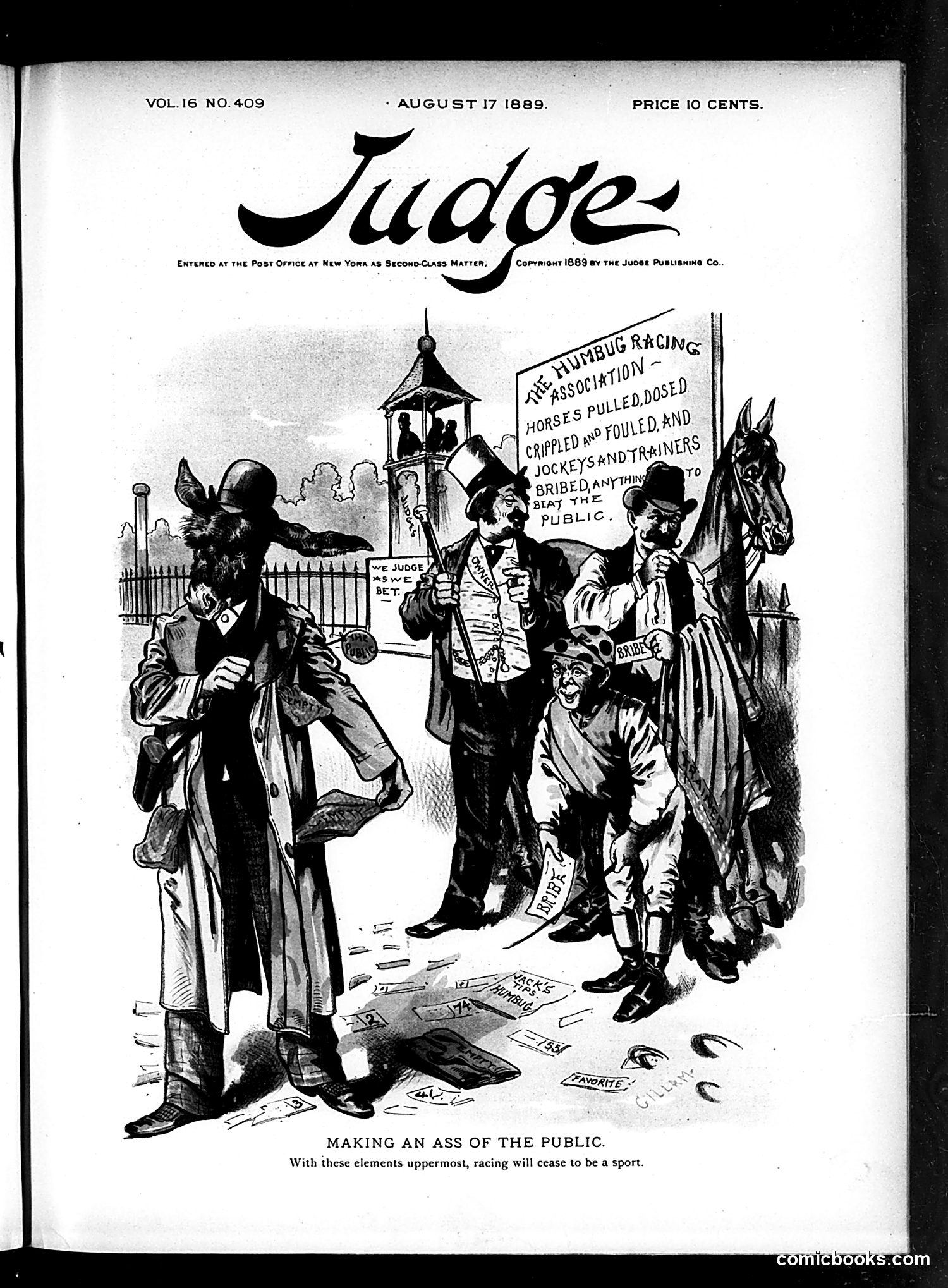 Judge — August 17, 1889 — page 1: Judge, 1889-08-17