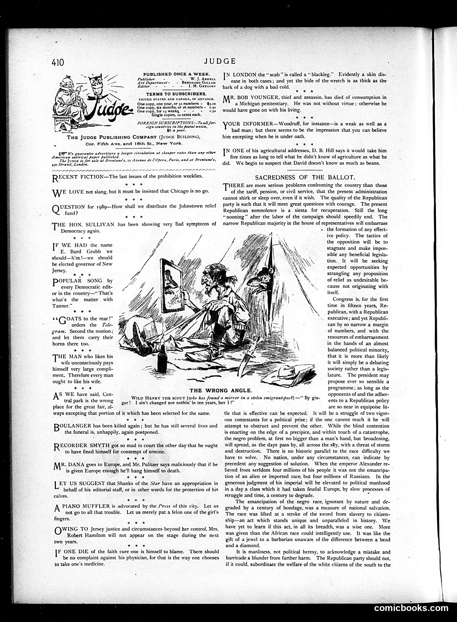 Judge — October 5, 1889 — page 2: Judge, 1889-10-05