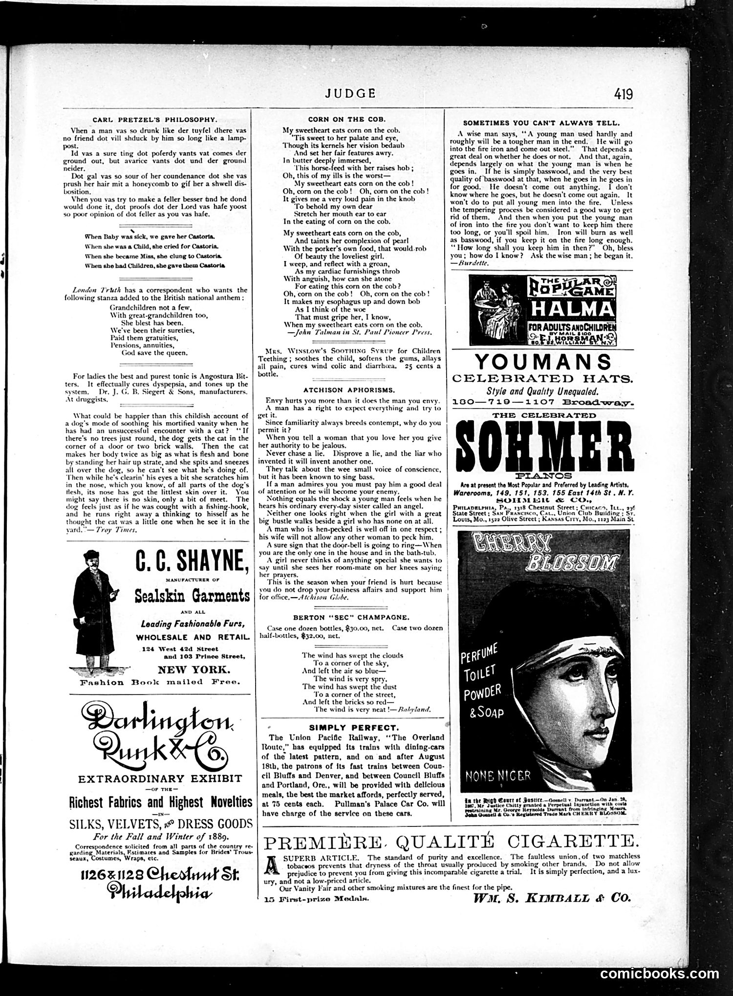 Judge — October 5, 1889 — page 11