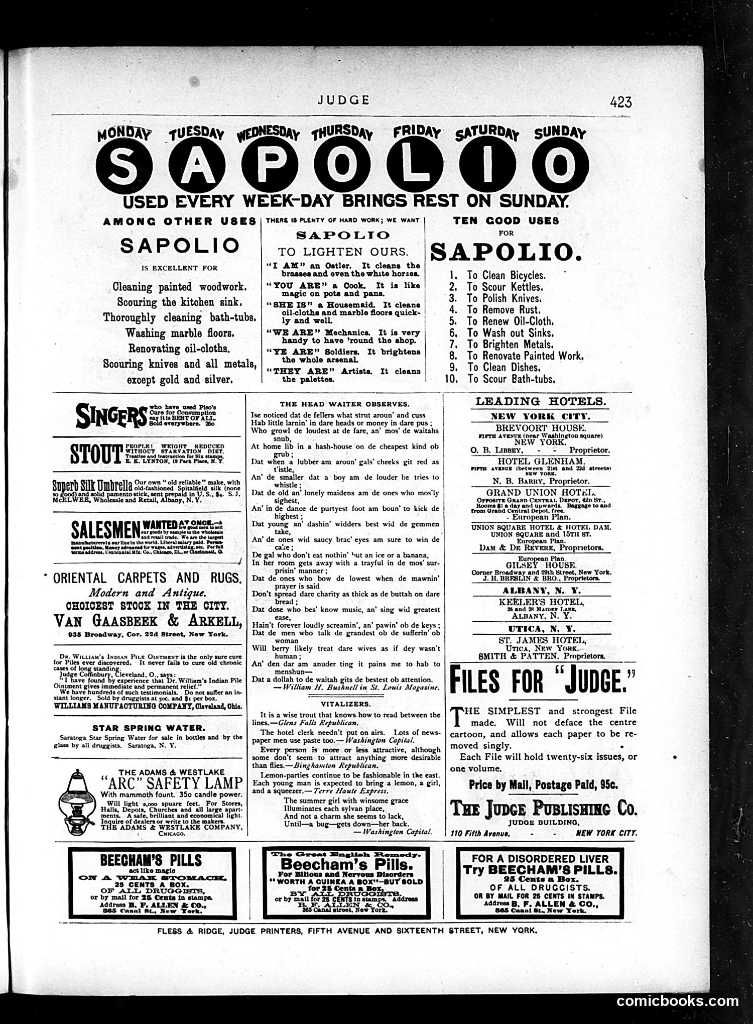 Judge — October 5, 1889 — page 15