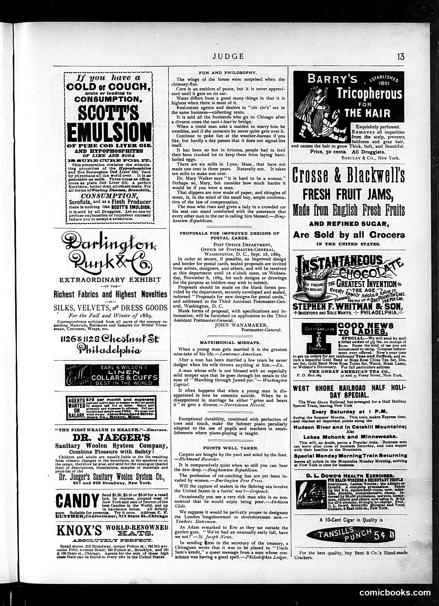 Judge — October 12, 1889 — page 13
