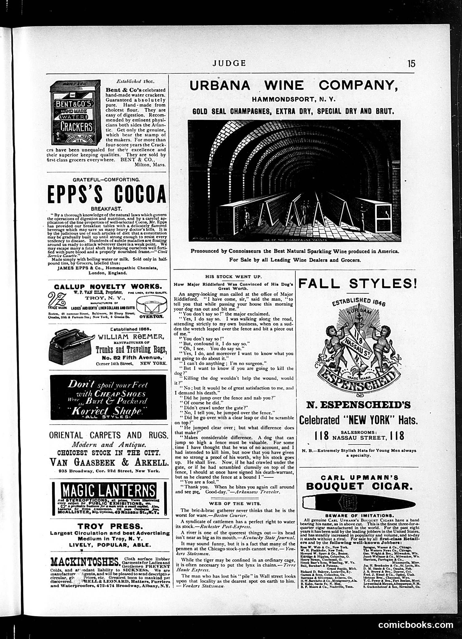 Judge — October 12, 1889 — page 15