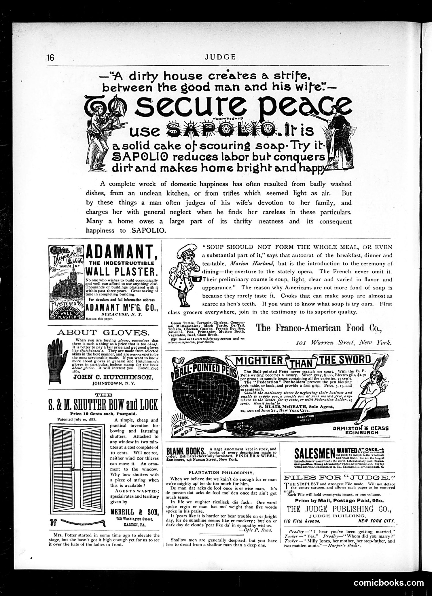 Judge — October 12, 1889 — page 16