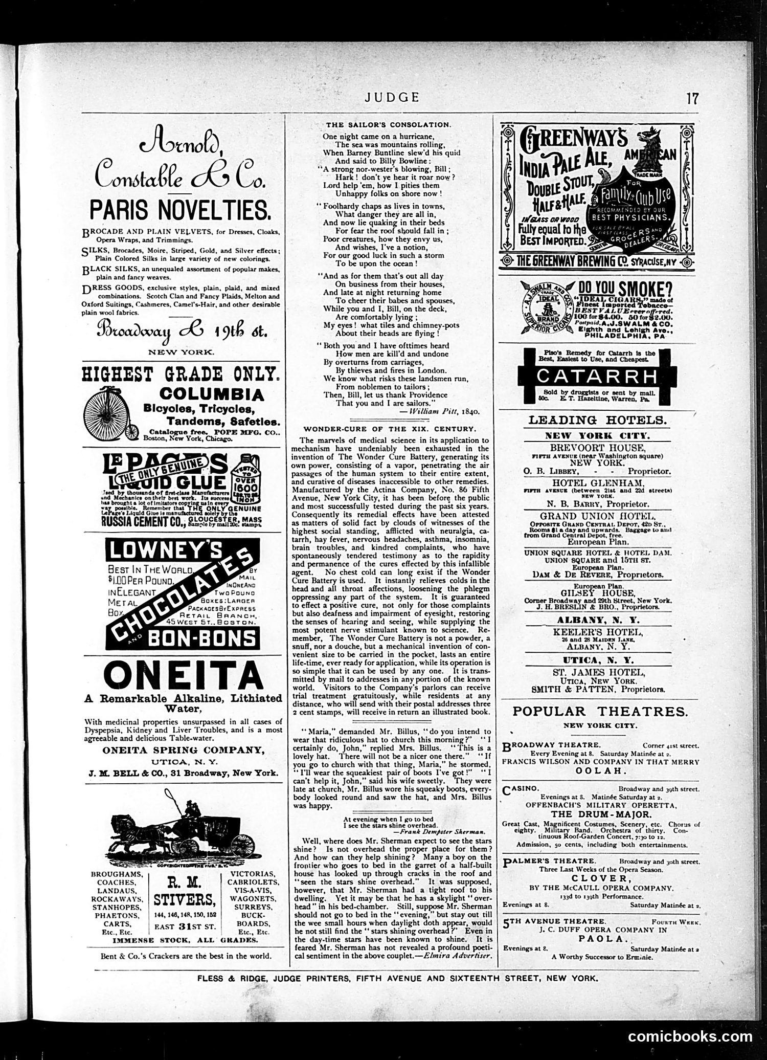 Judge — October 12, 1889 — page 17