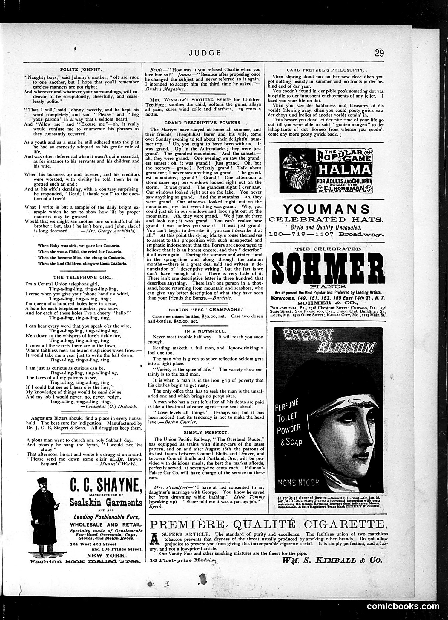 Judge — October 19, 1889 — page 11