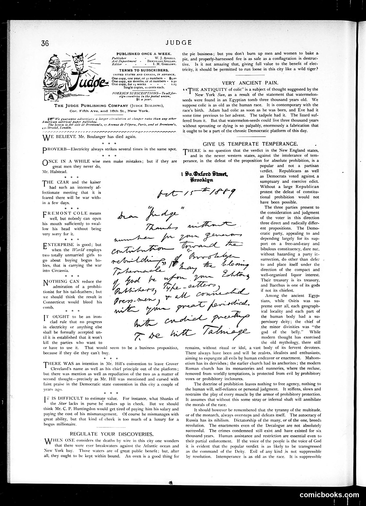Judge — October 26, 1889 — page 2