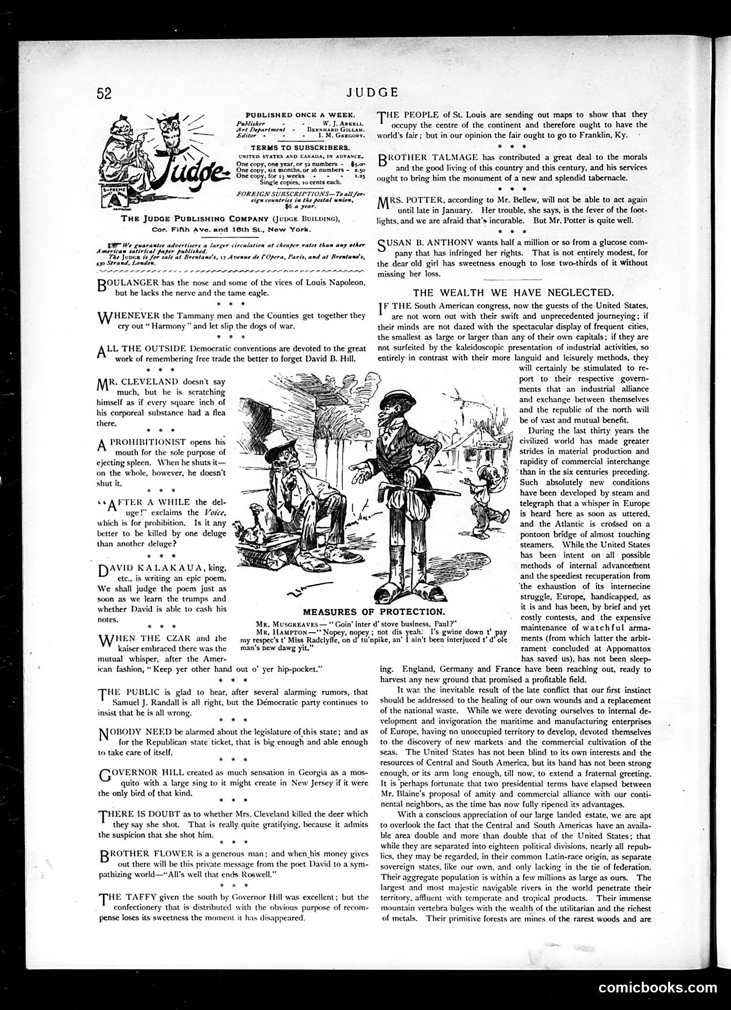 Judge — November 2, 1889 — page 2: Judge, 1889-11-02