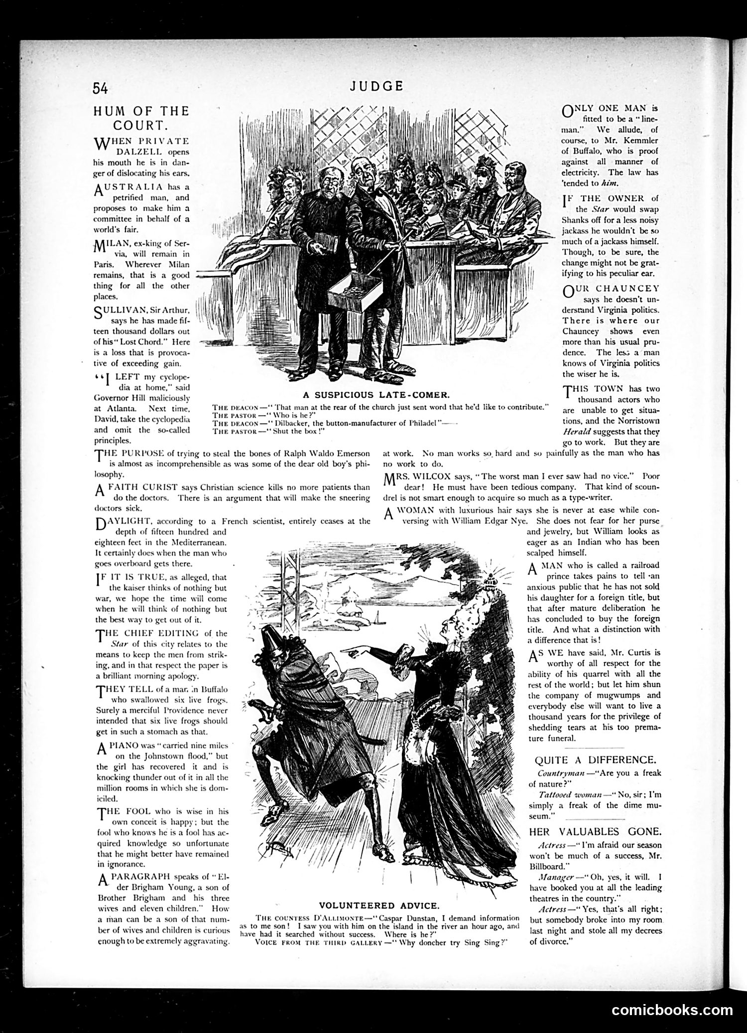 Judge — November 2, 1889 — page 4: Judge, 1889-11-02