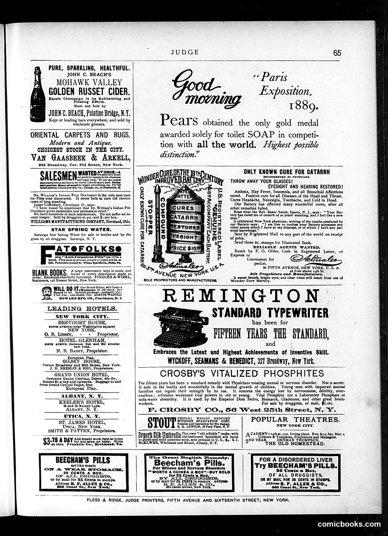 Judge — November 2, 1889 — page 15