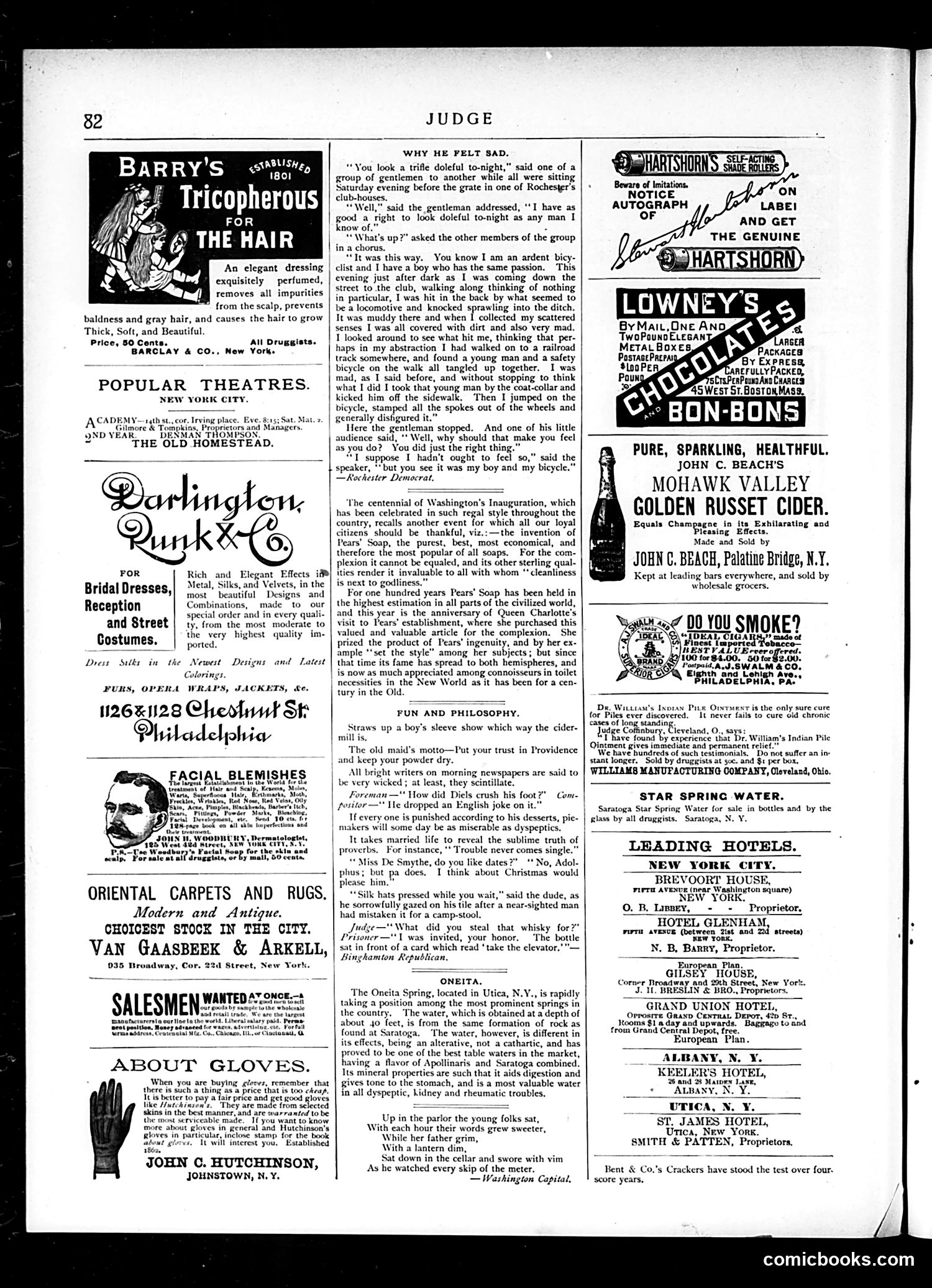 Judge — November 9, 1889 — page 16