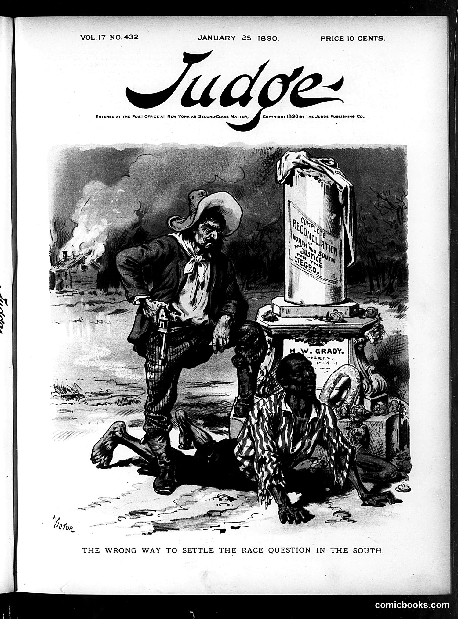 Judge — January 25, 1890 — page 1: Judge, 1890-01-25