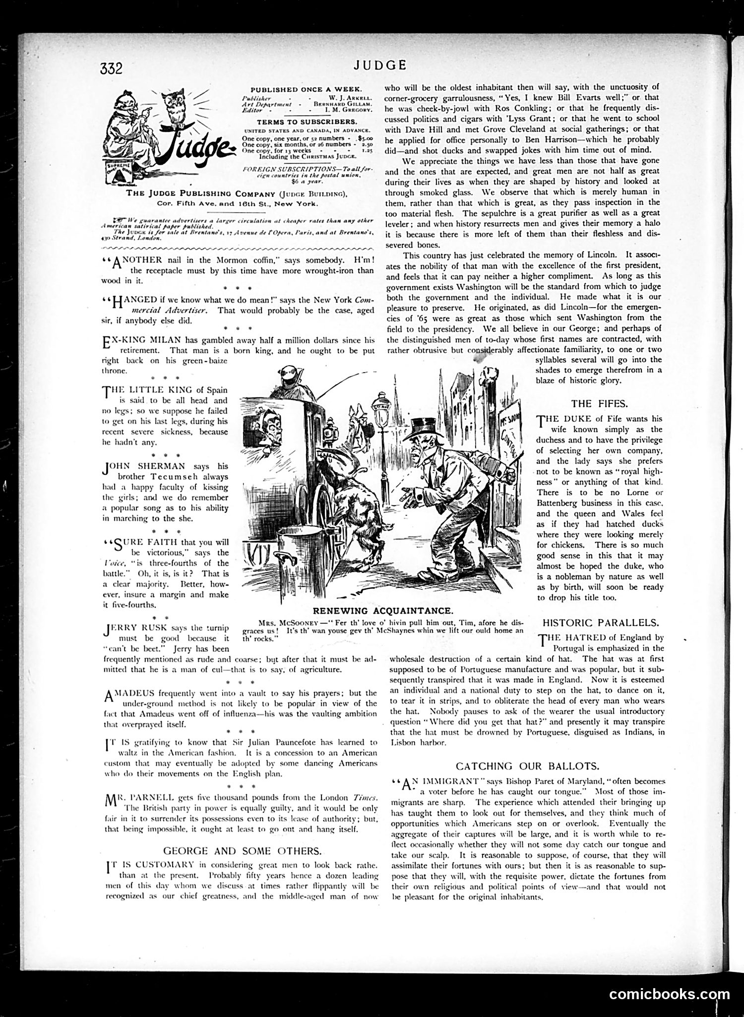 Judge — March 1, 1890 — page 2: Judge, 1890-03-01