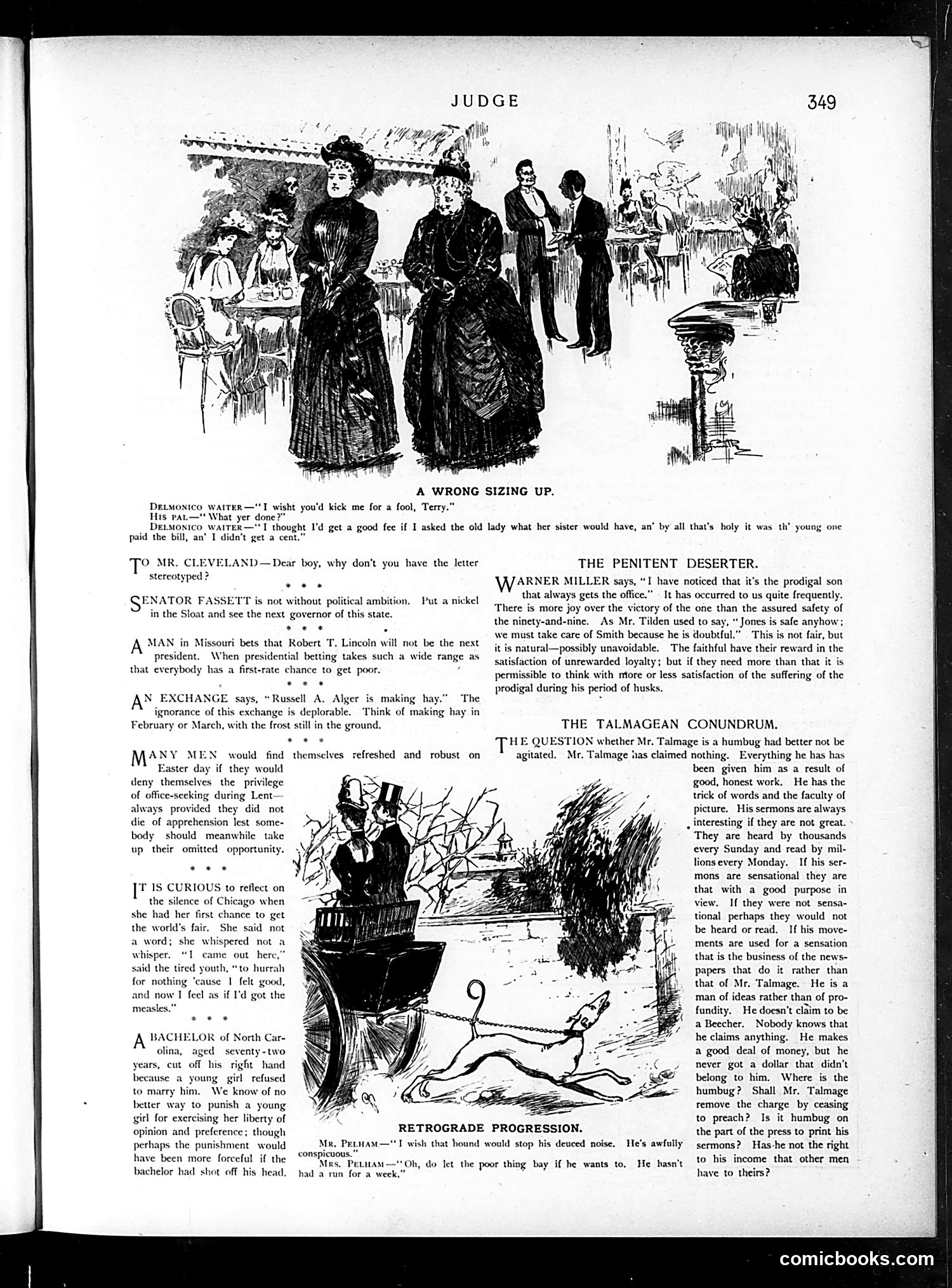 Judge — March 8, 1890 — page 3: Judge, 1890-03-08