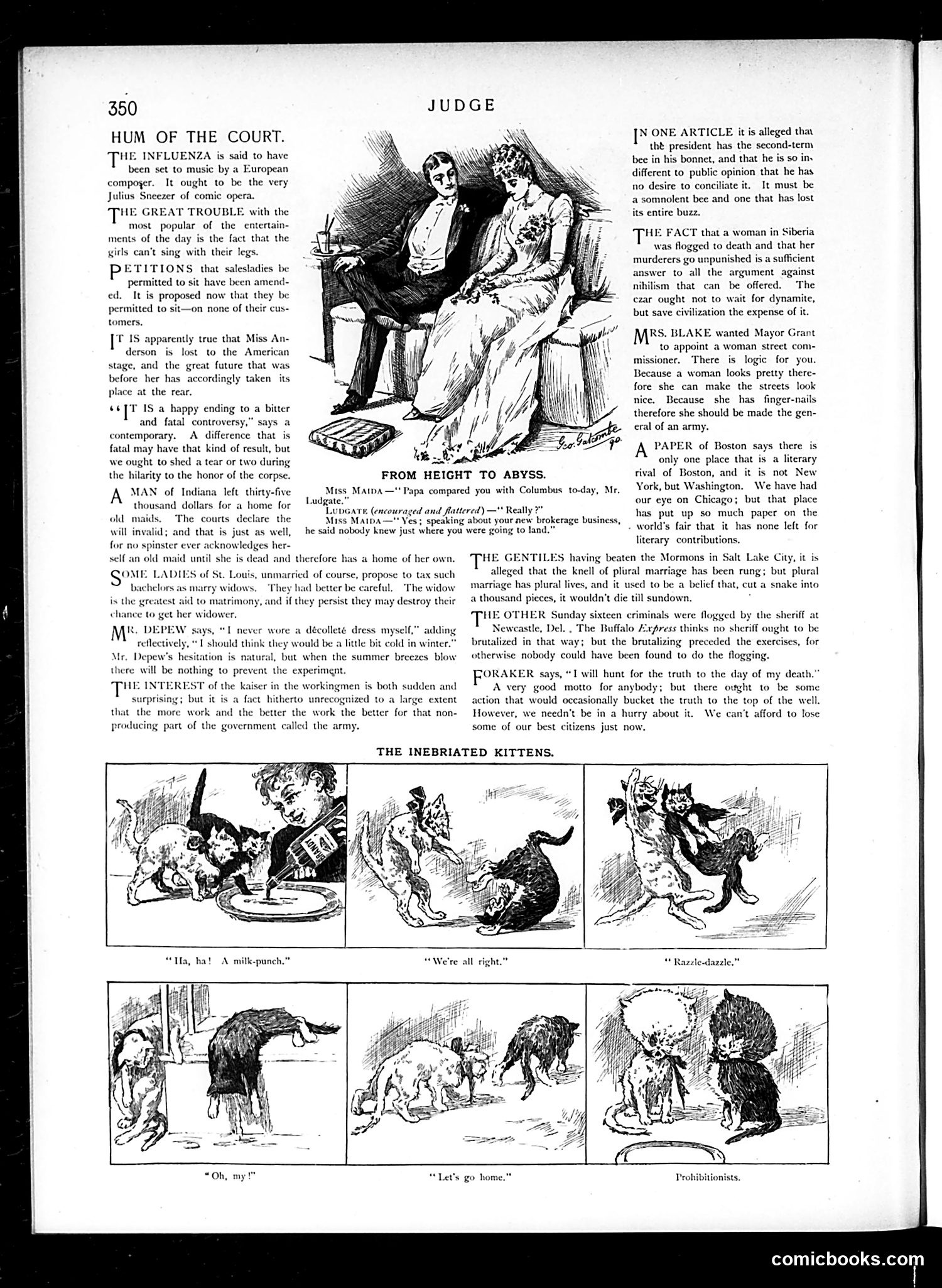 Judge — March 8, 1890 — page 4: Judge, 1890-03-08
