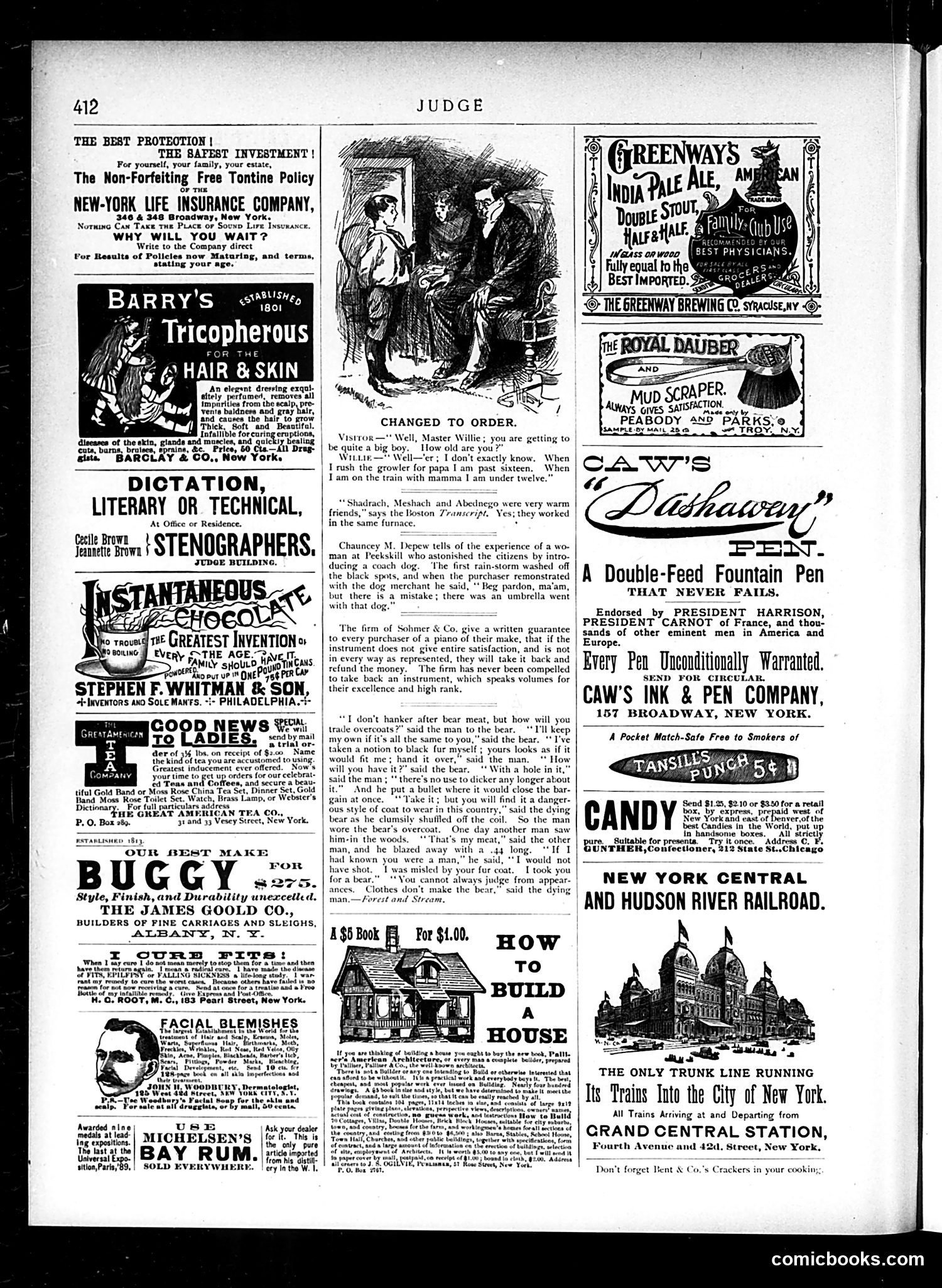 Judge — March 29, 1890 — page 20
