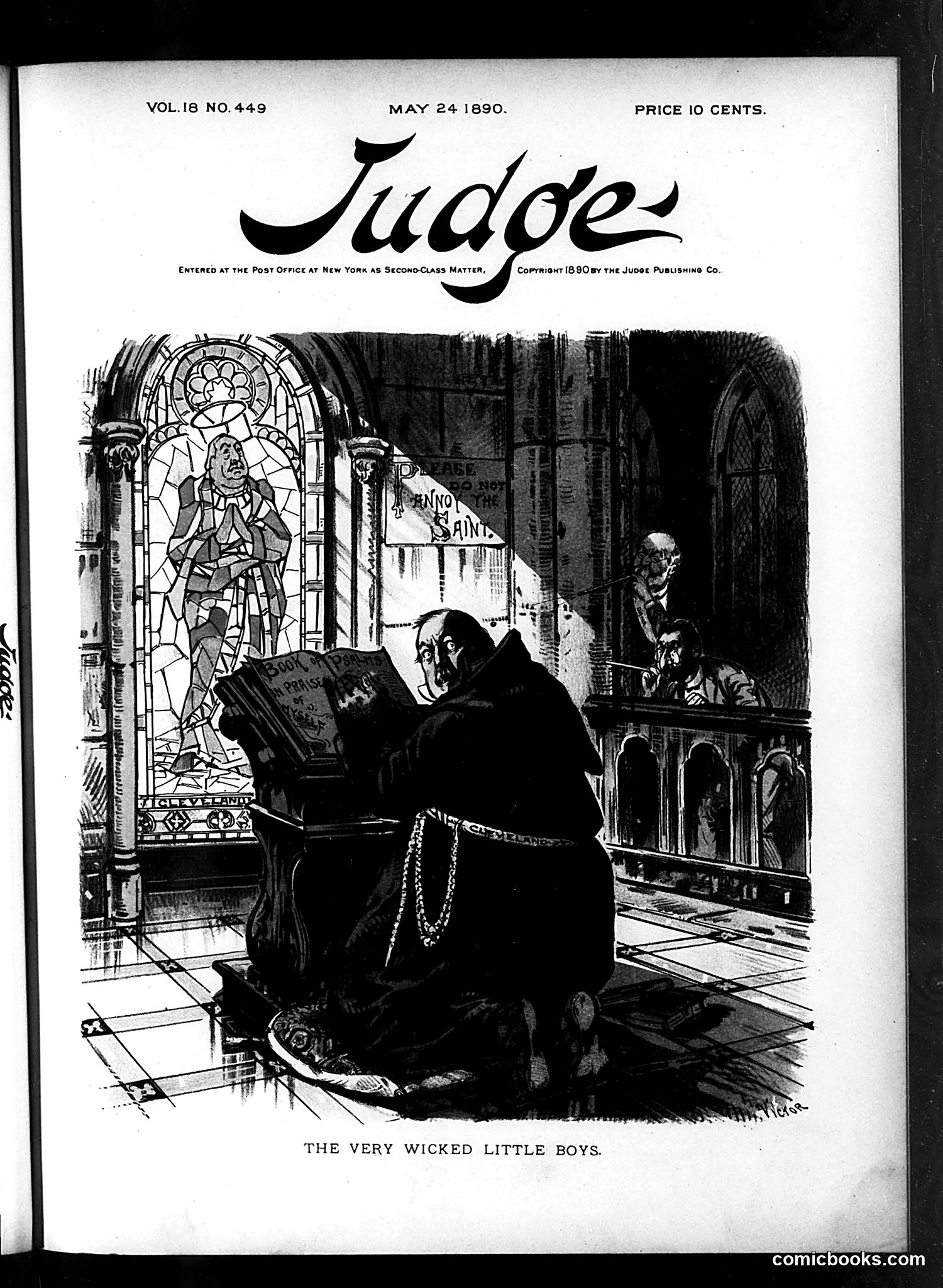 Judge — May 24, 1890 — page 1: Judge, 1890-05-24