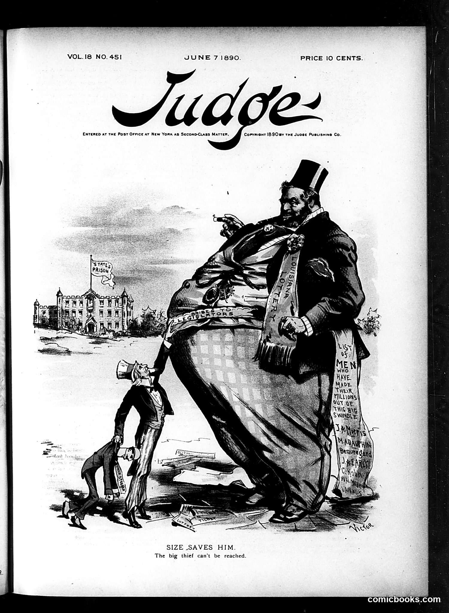 Judge — June 7, 1890 — page 1: Judge, 1890-06-07