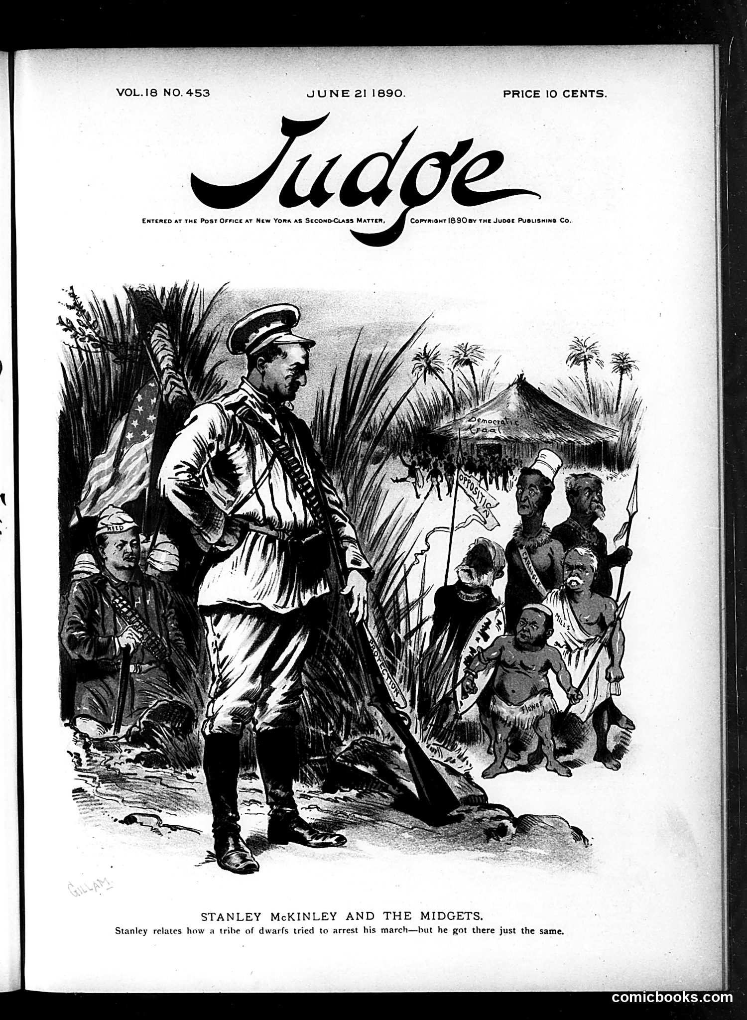 Judge — June 21, 1890 — page 1: Judge, 1890-06-21