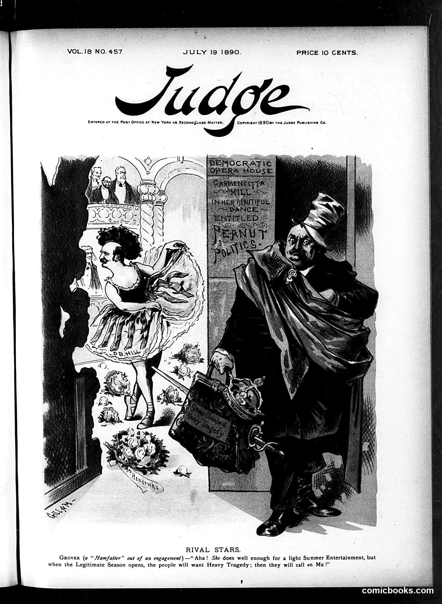 Judge — July 19, 1890 — page 1: Judge, 1890-07-19