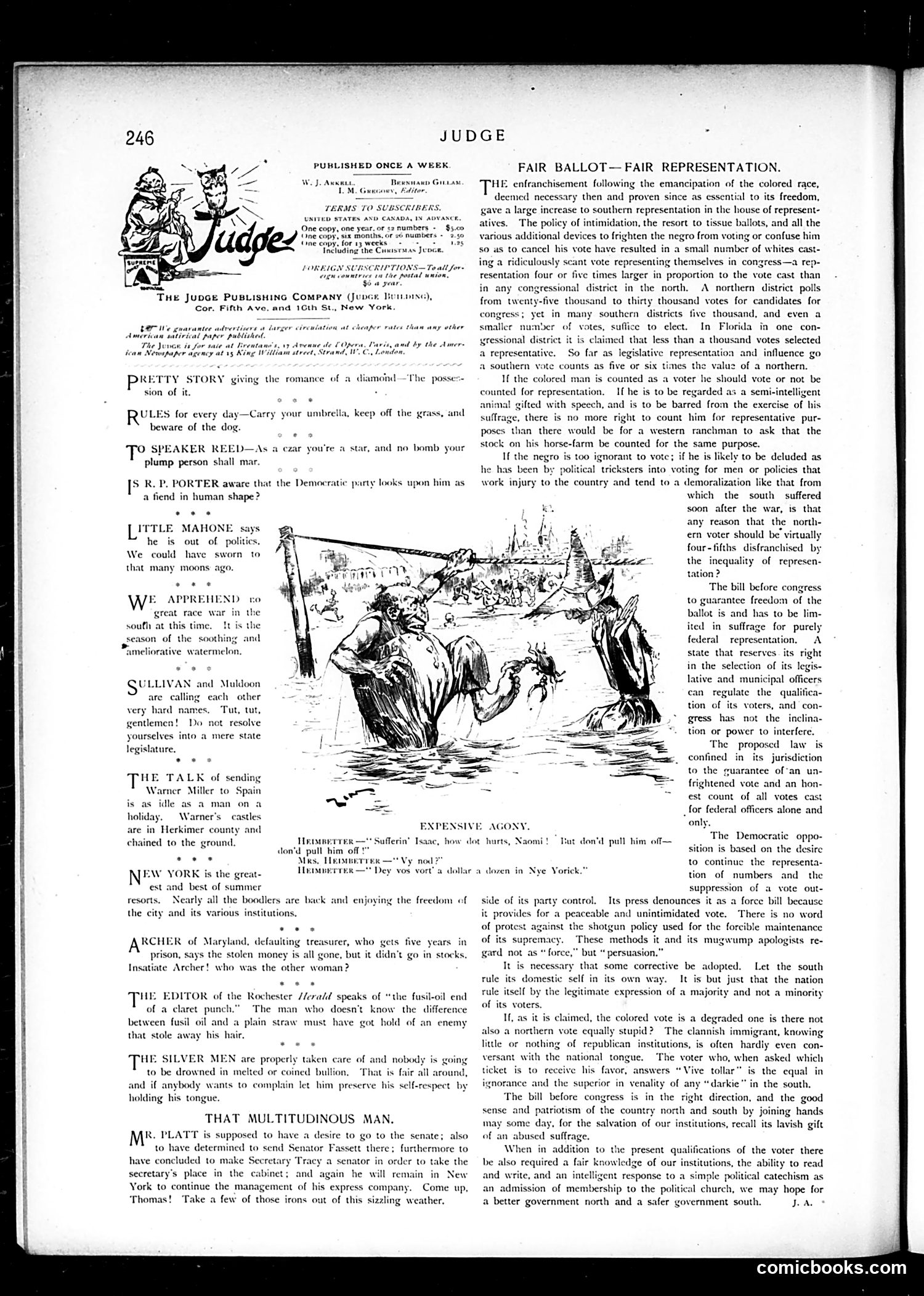 Judge — July 26, 1890 — page 2: Judge, 1890-07-26