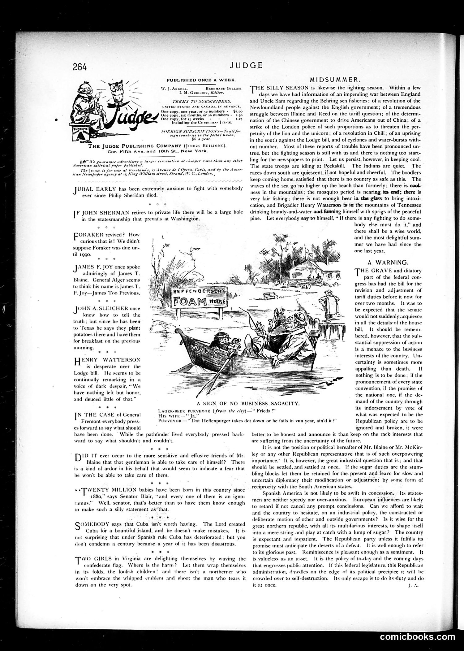 Judge — August 2, 1890 — page 2: Judge, 1890-08-02