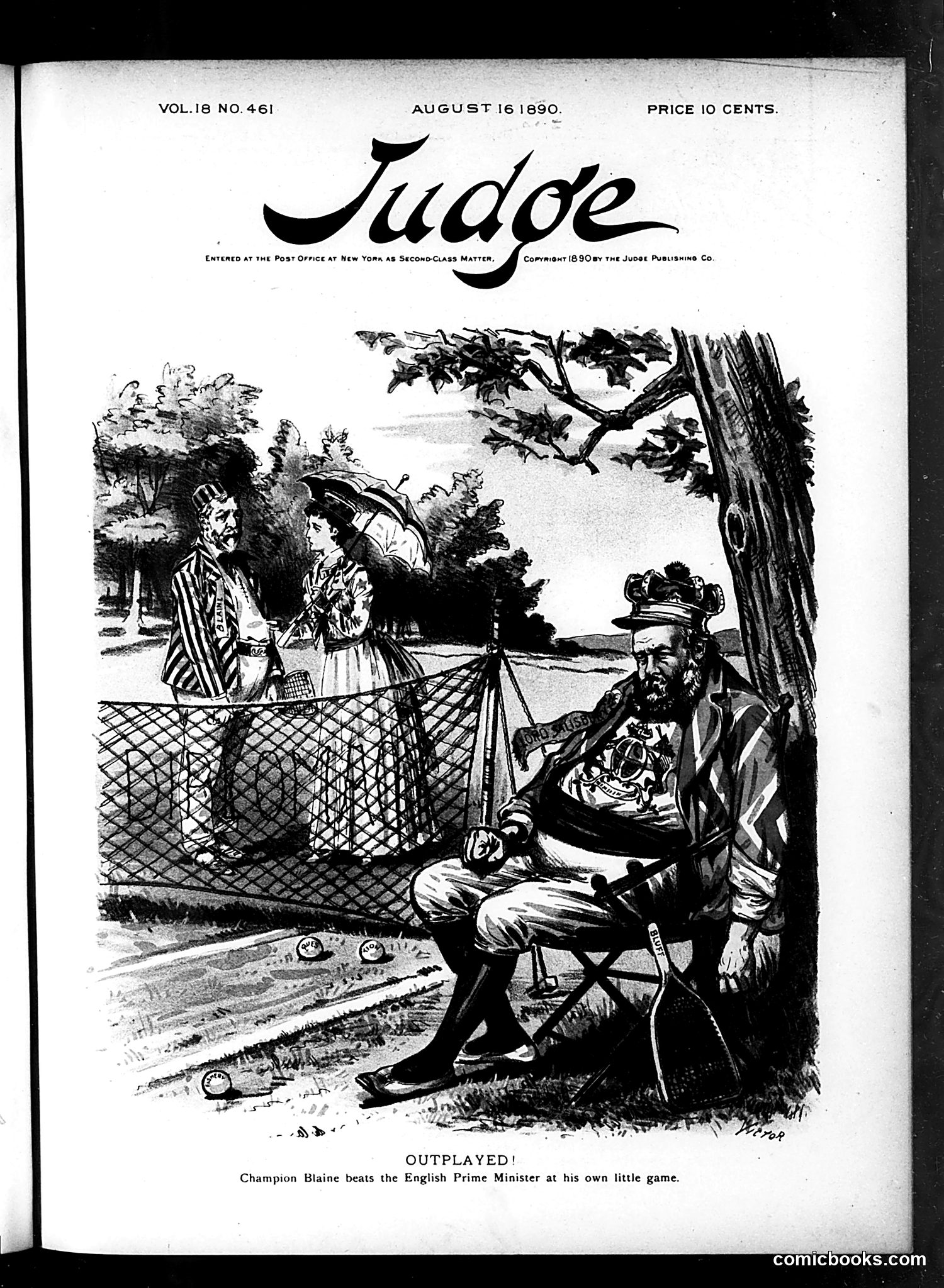 Judge — August 16, 1890 — page 1: Judge, 1890-08-16