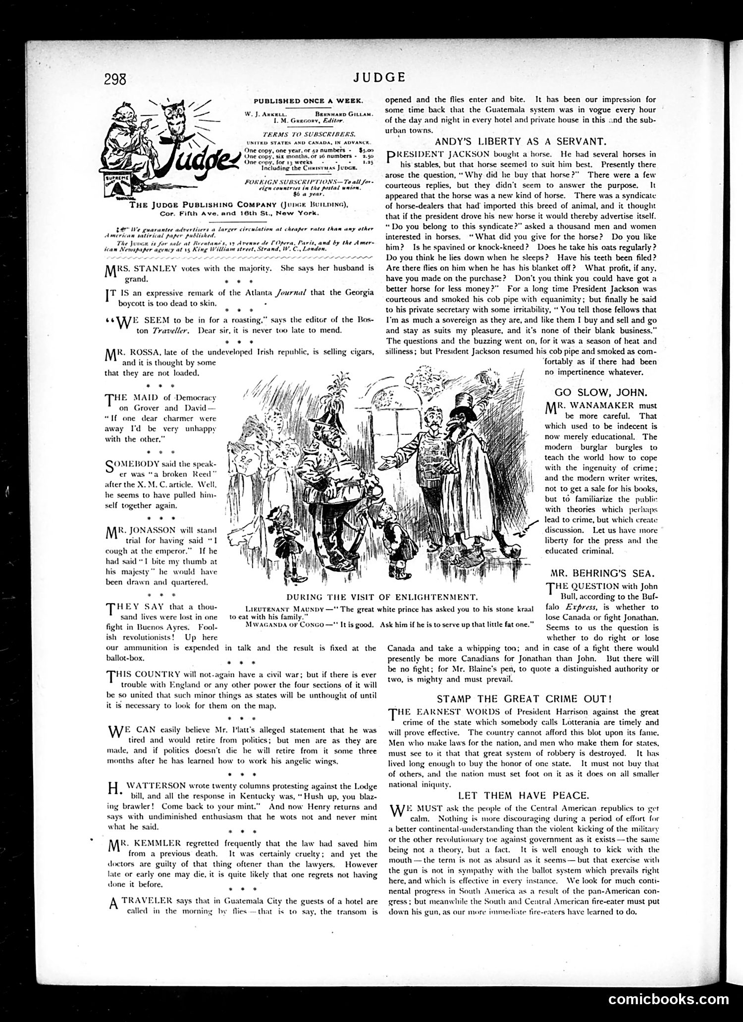 Judge — August 16, 1890 — page 2: Judge, 1890-08-16