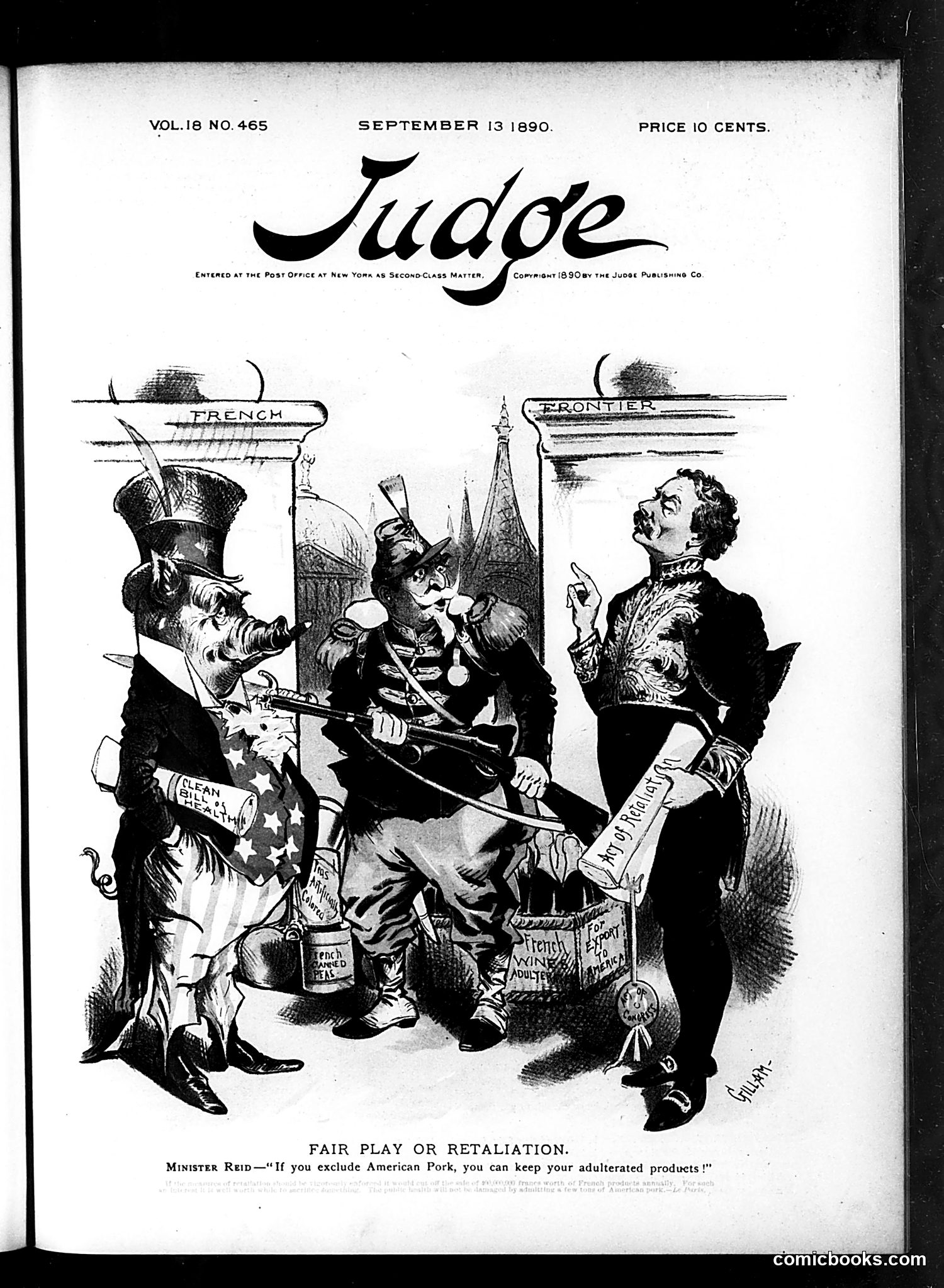 Judge — September 13, 1890 — page 1: Judge, 1890-09-13