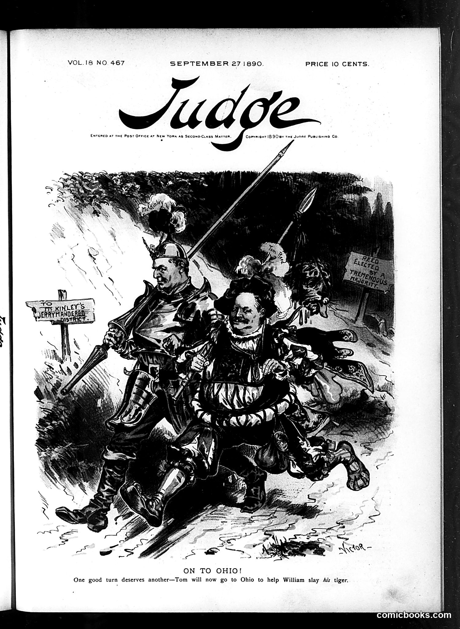 Judge — September 27, 1890 — page 1: Judge, 1890-09-27