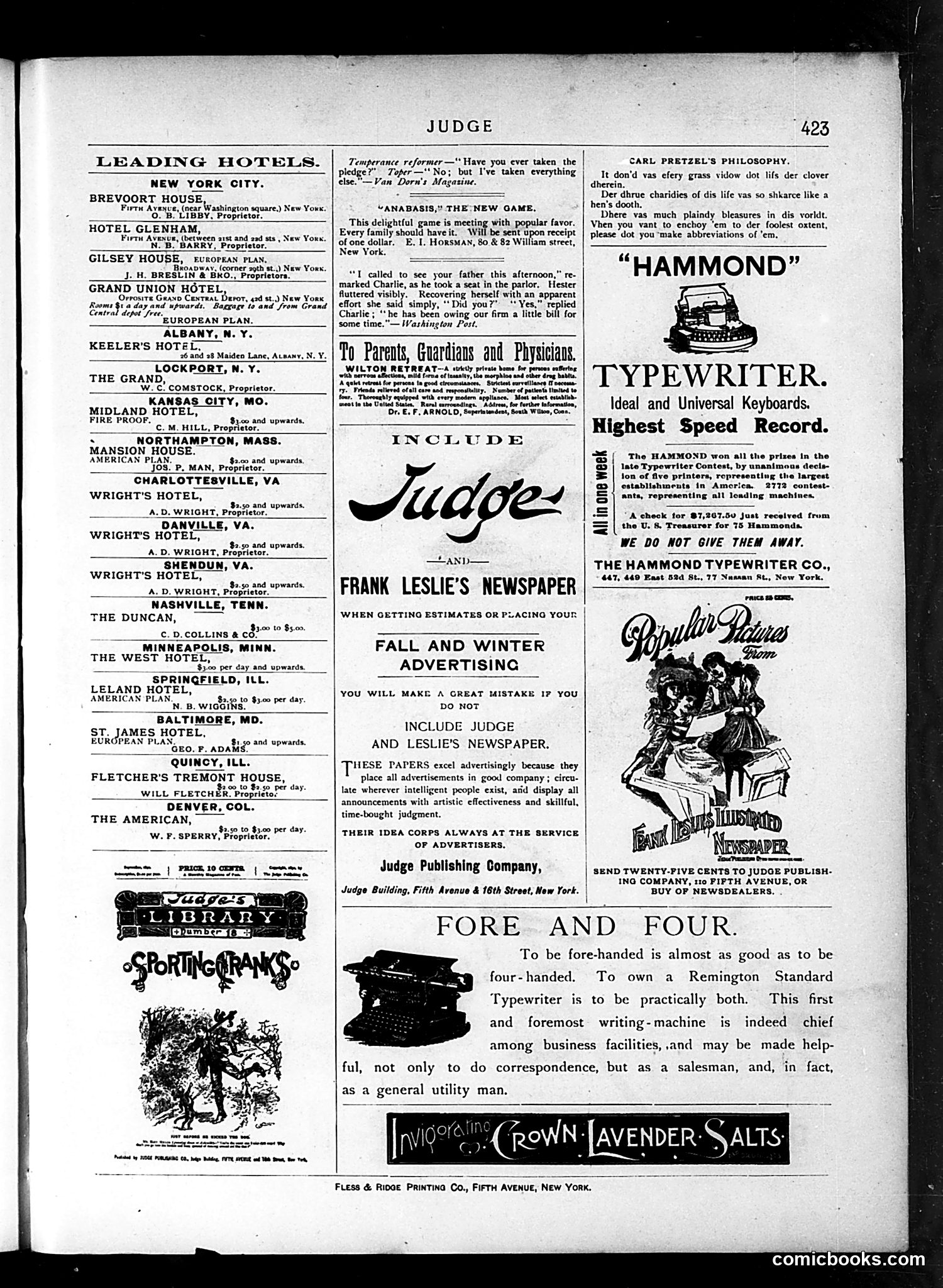 Judge — October 4, 1890 — page 15