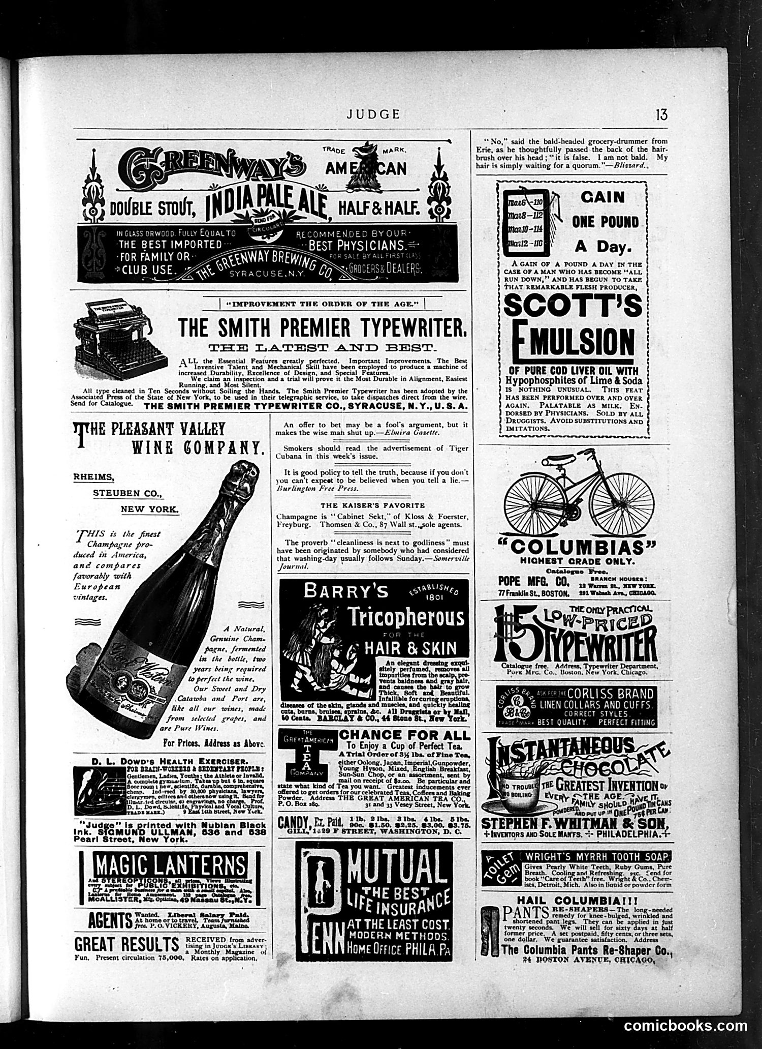 Judge — October 11, 1890 — page 13