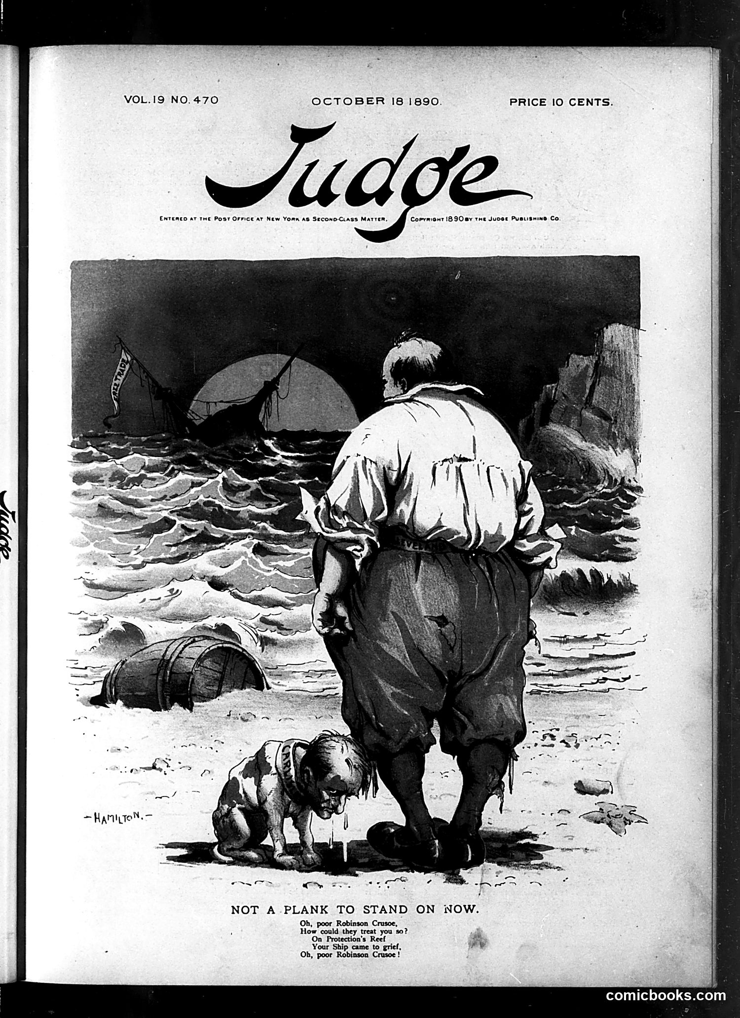 Judge — October 18, 1890 — page 1: Judge, 1890-10-18