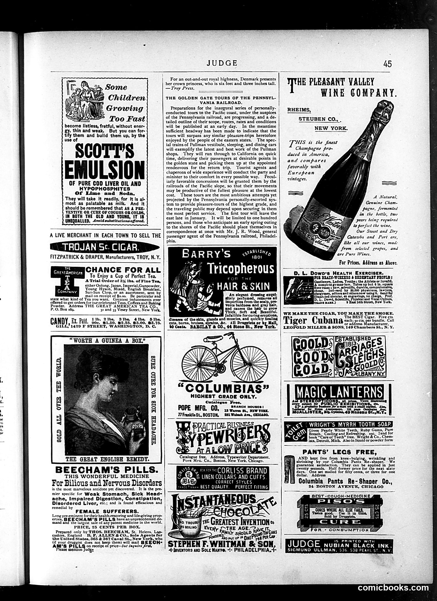 Judge — October 25, 1890 — page 13