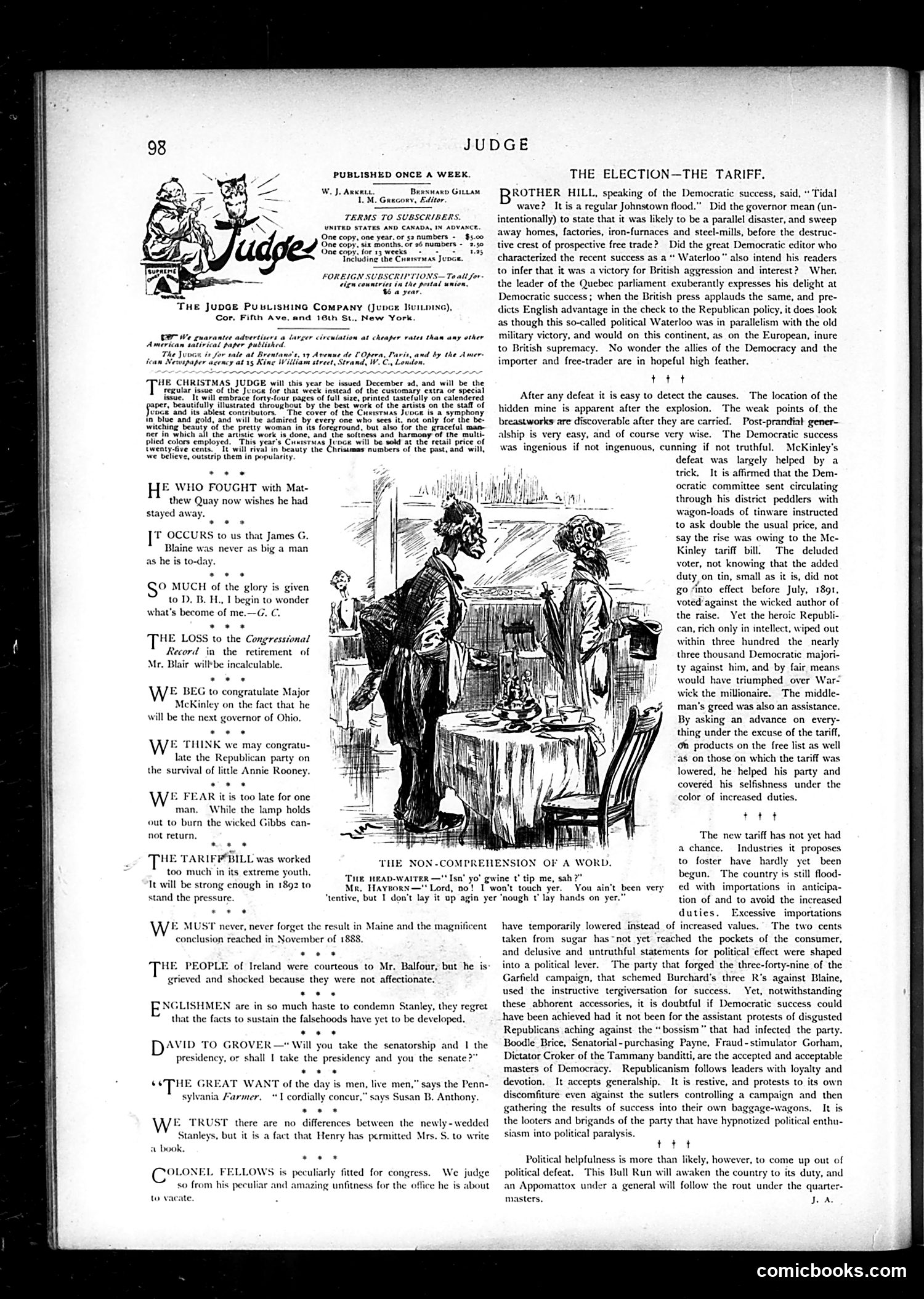 Judge — November 22, 1890 — page 2