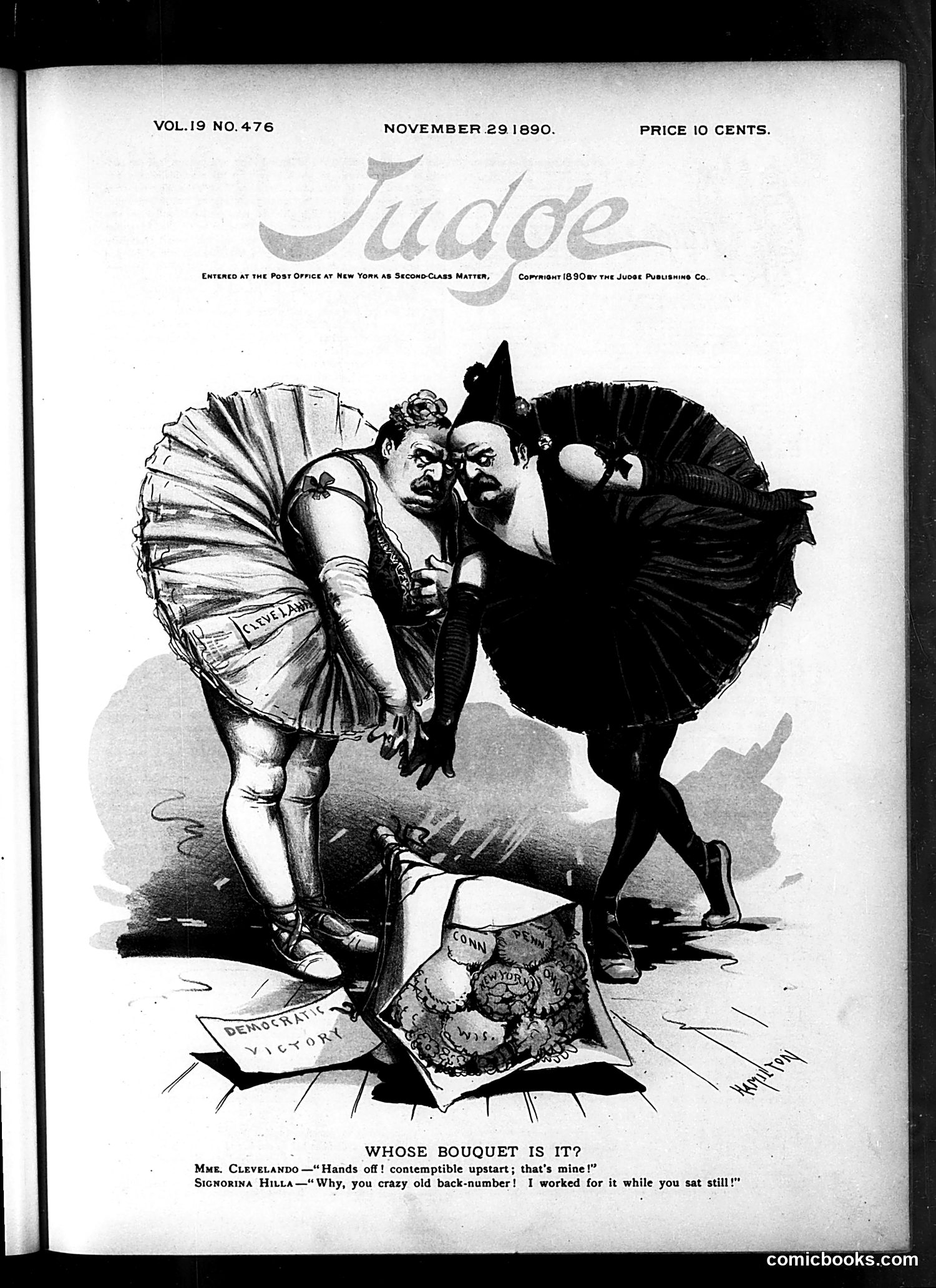 Judge — November 29, 1890 — page 1: Judge, 1890-11-29