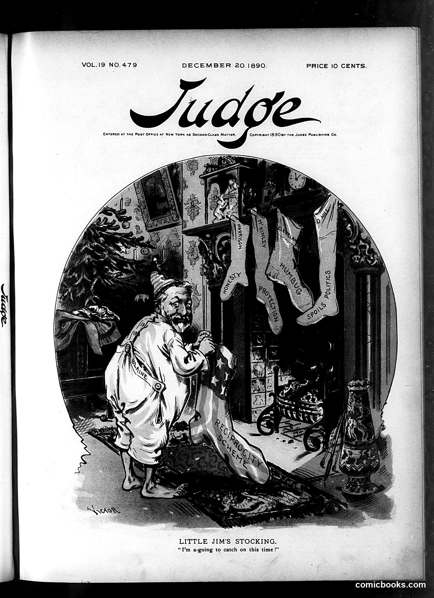 Judge — December 20, 1890 — page 1: Judge, 1890-12-20