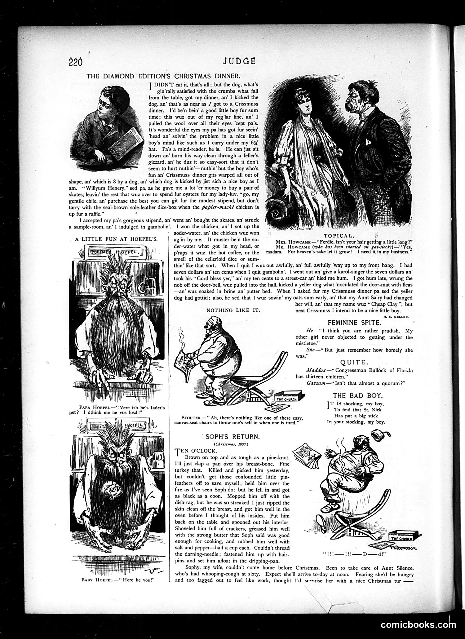 Judge — December 27, 1890 — page 6