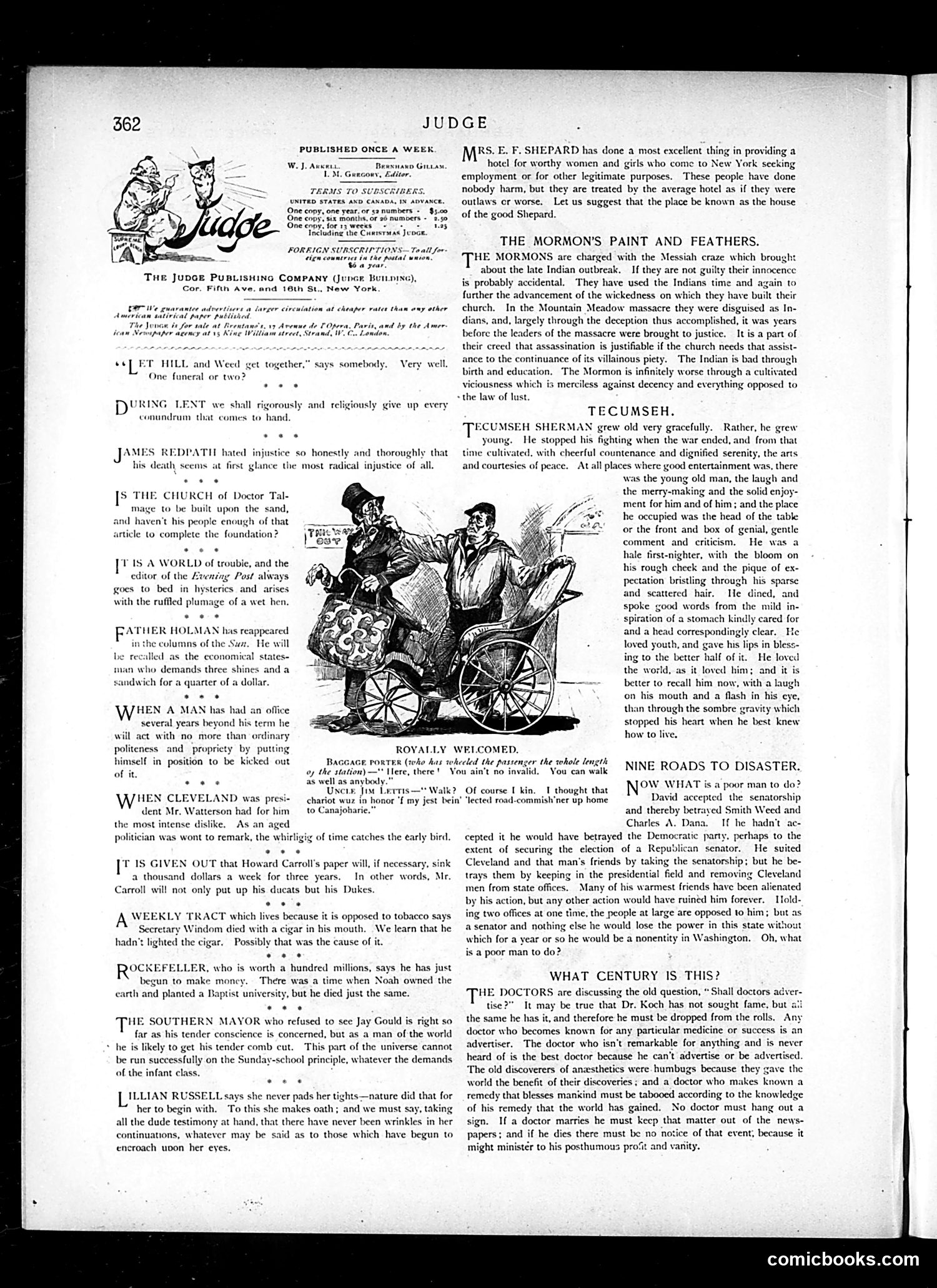 Judge — February 28, 1891 — page 2: Judge, 1891-02-28