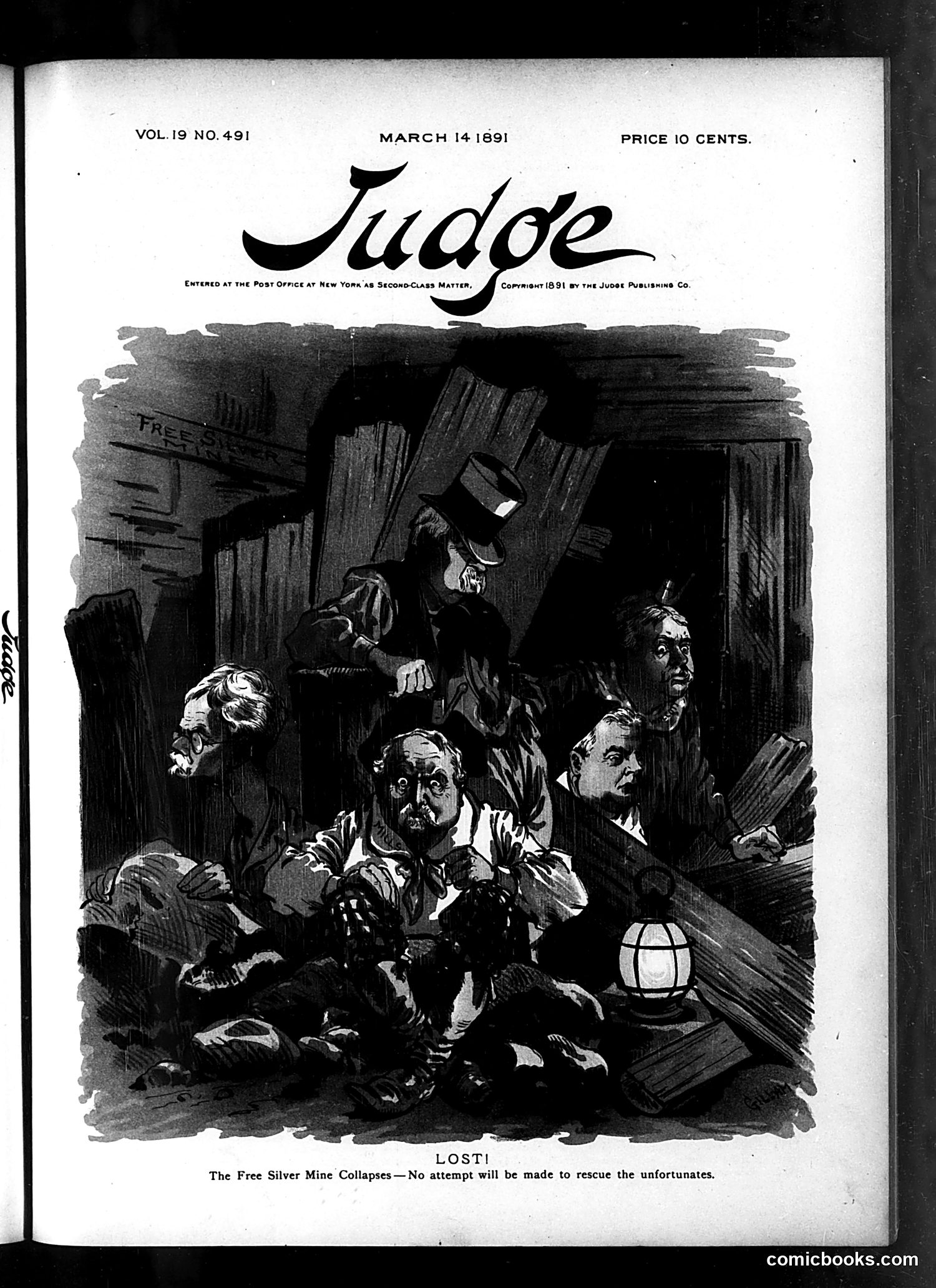 Judge — March 14, 1891 — page 1: Judge, 1891-03-14