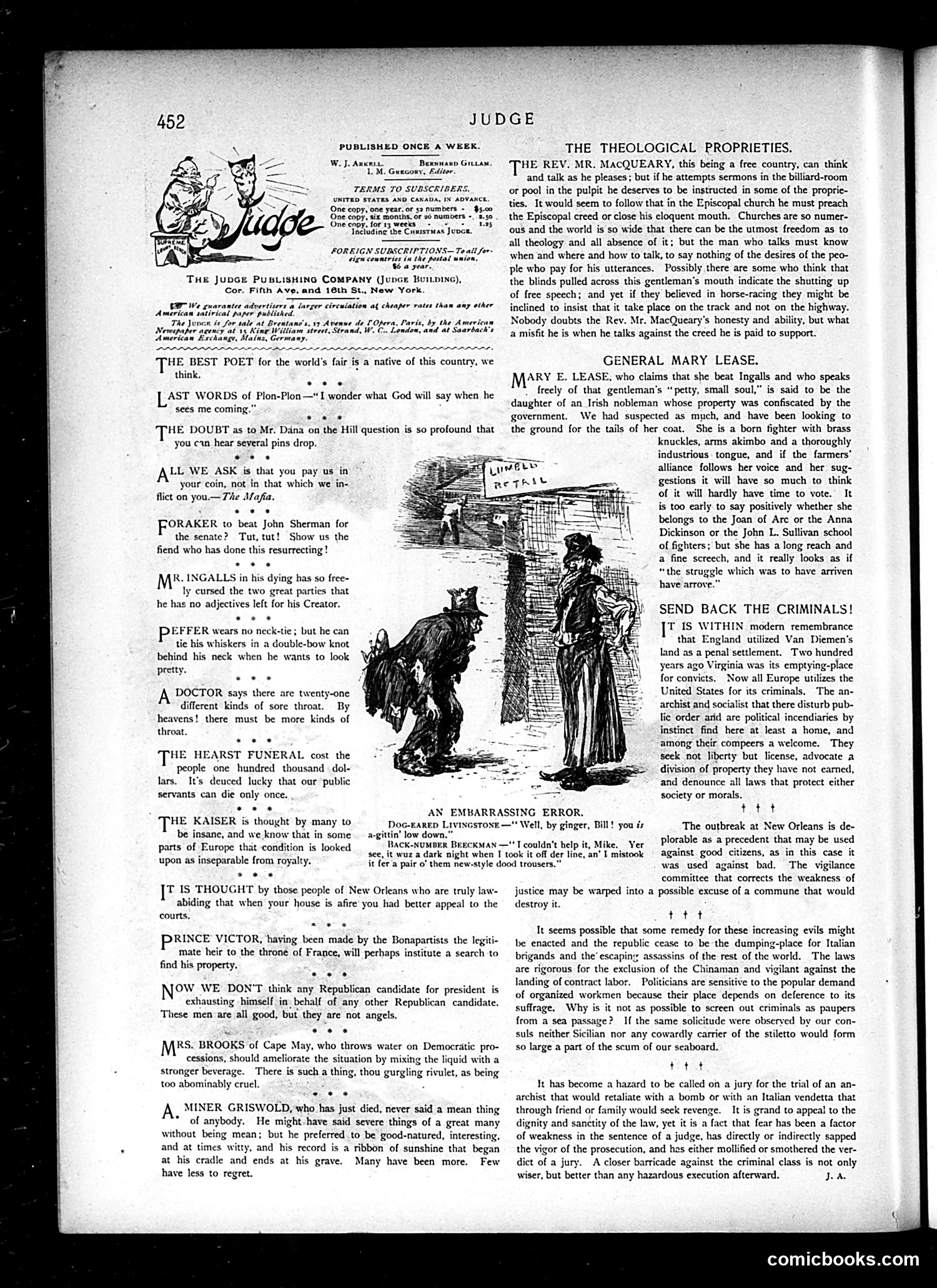 Judge — April 4, 1891 — page 2: Judge, 1891-04-04