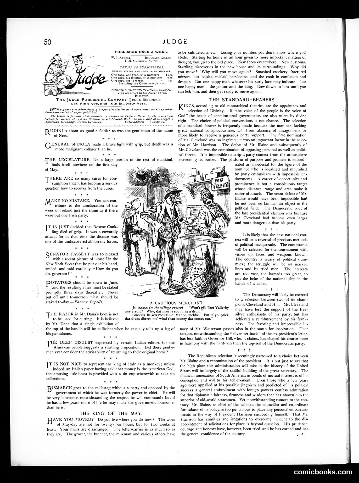 Judge — May 2, 1891 — page 2: Judge, 1891-05-02