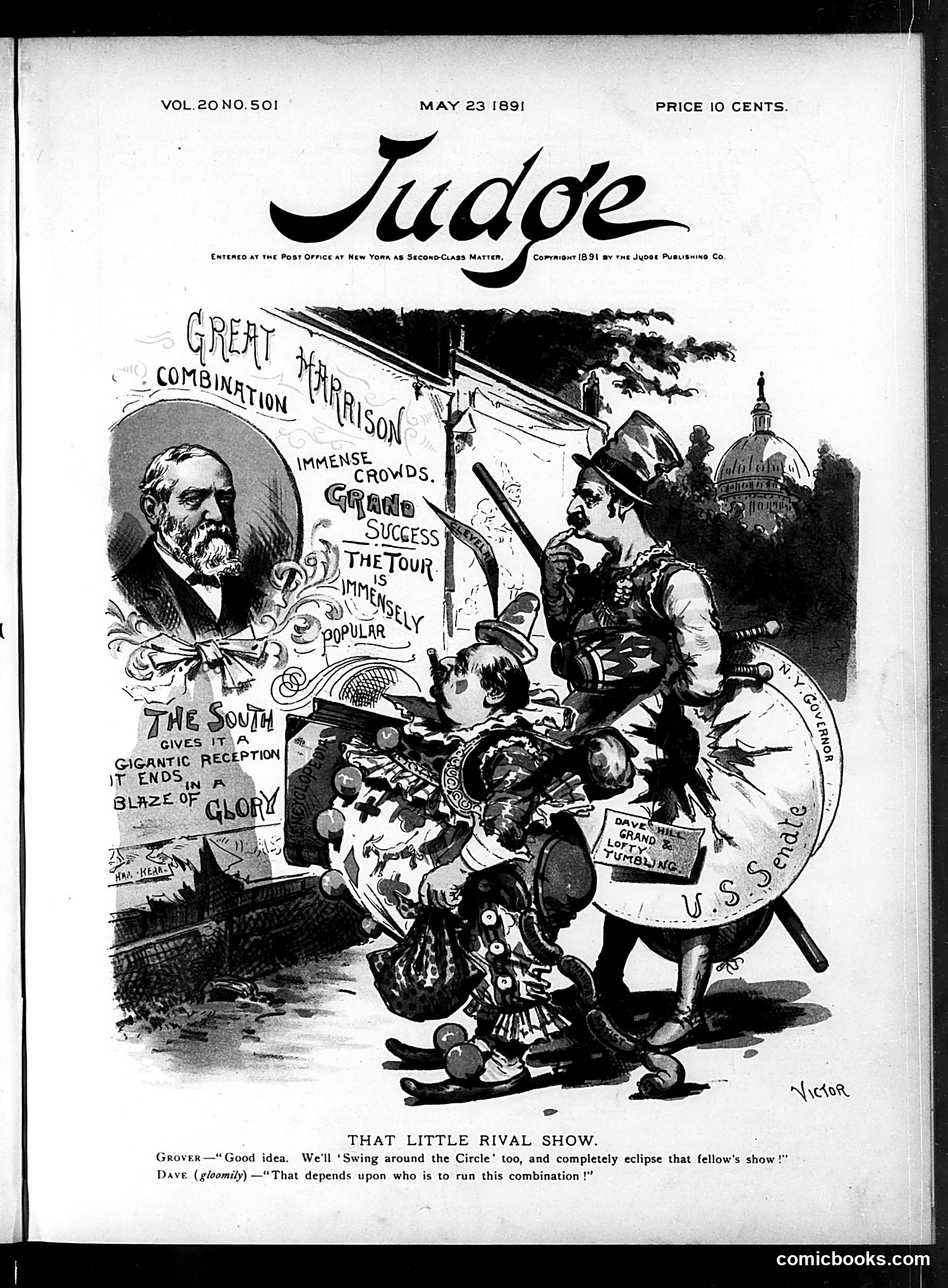 Judge — May 23, 1891 — page 1: Judge, 1891-05-23