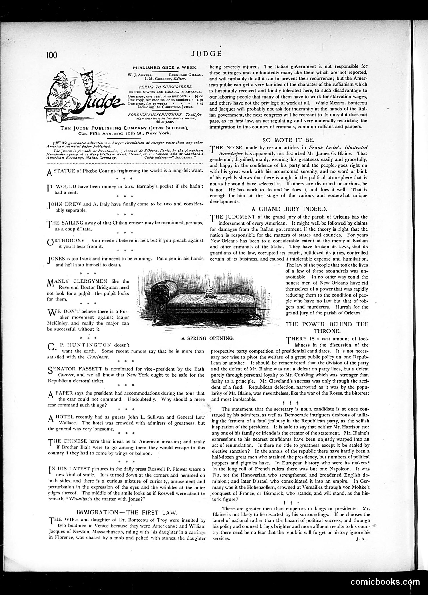 Judge — May 23, 1891 — page 2: Judge, 1891-05-23
