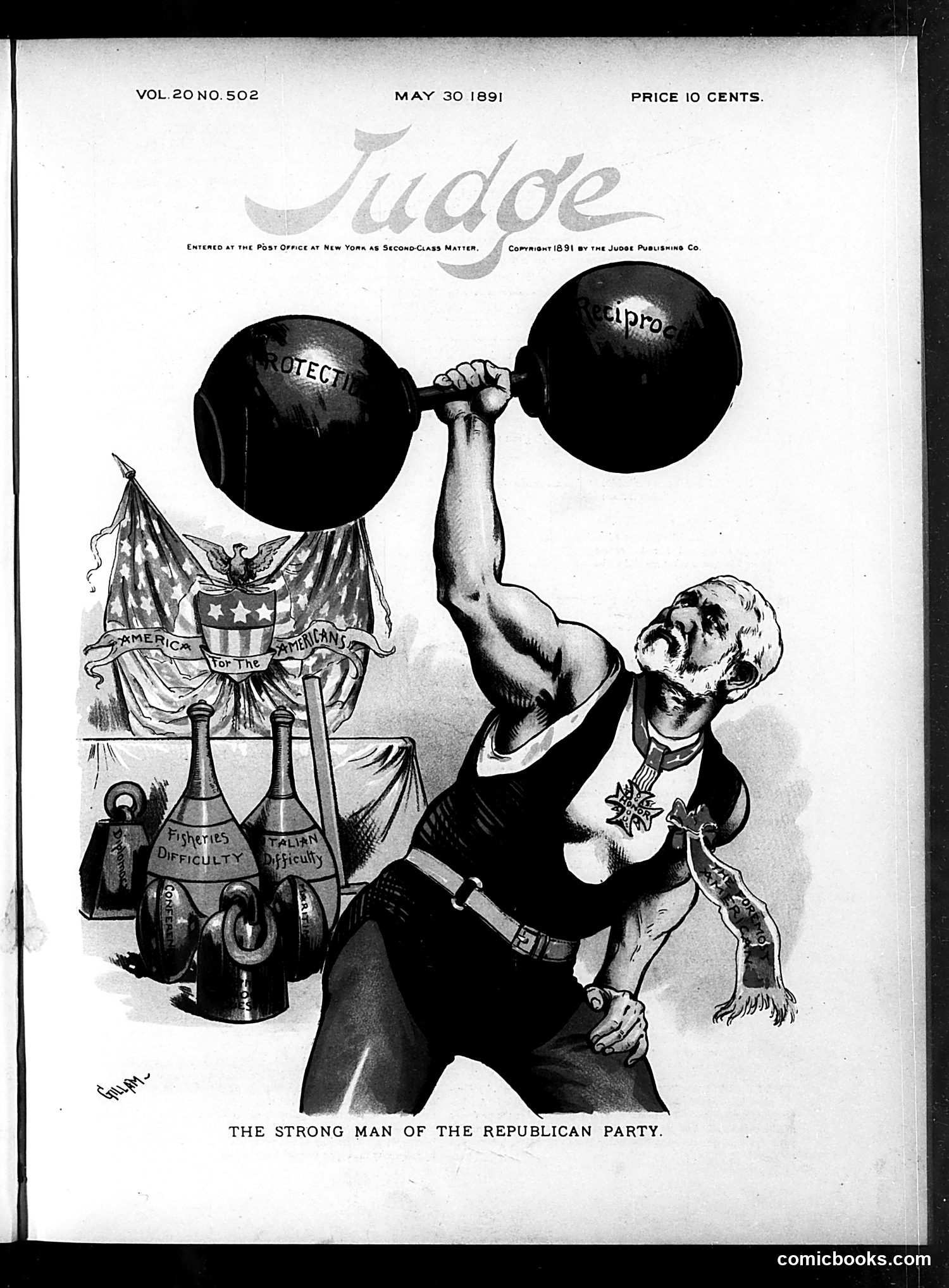 Judge — May 30, 1891 — page 1: Judge, 1891-05-30