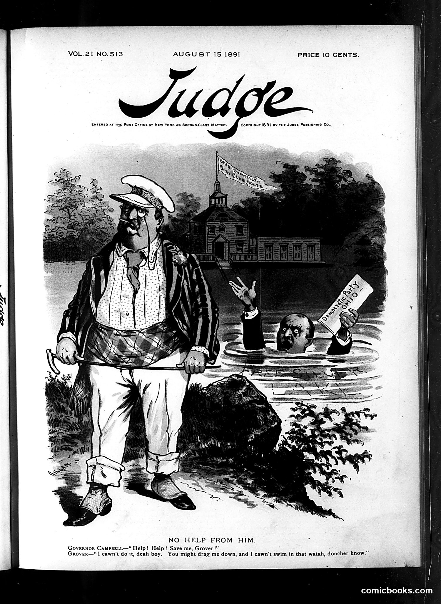 Judge — August 15, 1891 — page 1: Judge, 1891-08-15