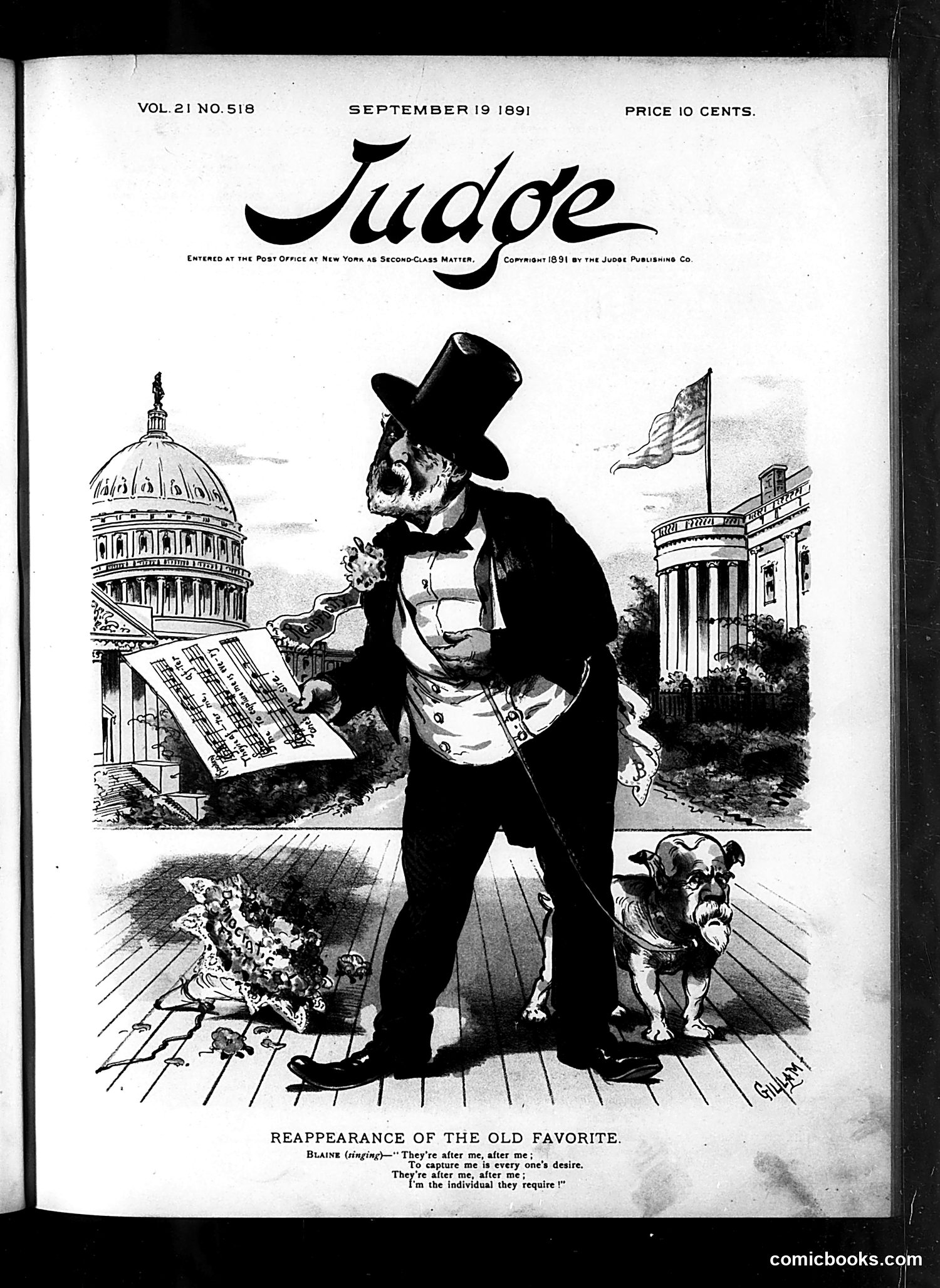 Judge — September 19, 1891 — page 1: Judge, 1891-09-19