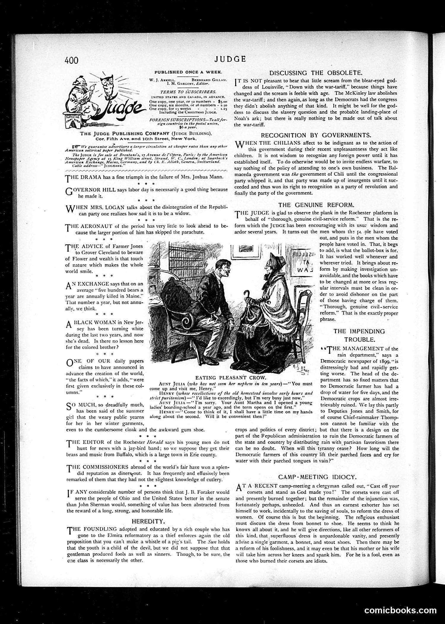 Judge — September 26, 1891 — page 2: Judge, 1891-09-26